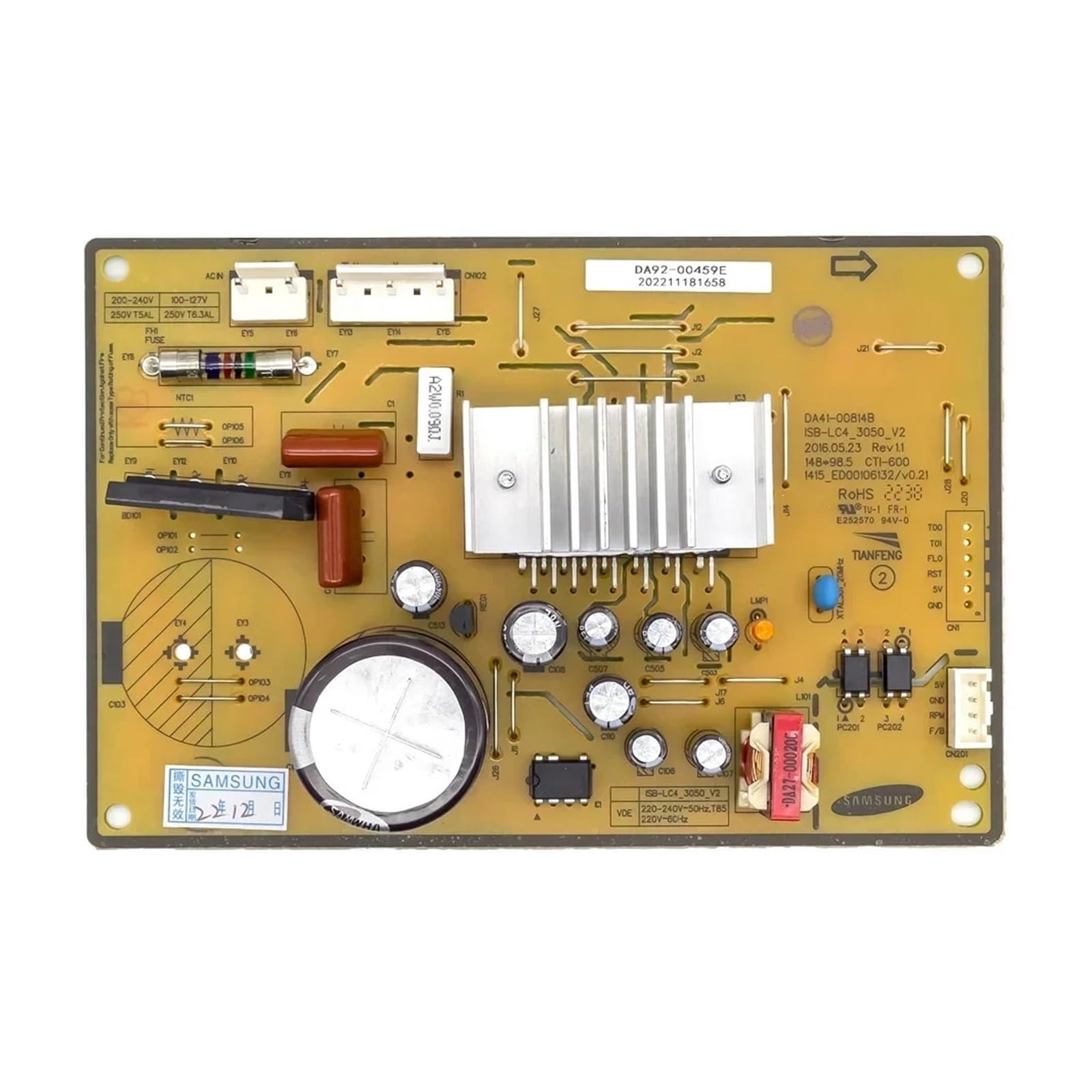 DA92-00459E DA92-00459A PCB DA41-00814B DA41-00814C Control Board for Kühlschrank Kühlschrank Motherboard Gefrierschrank Teile von YHENSS