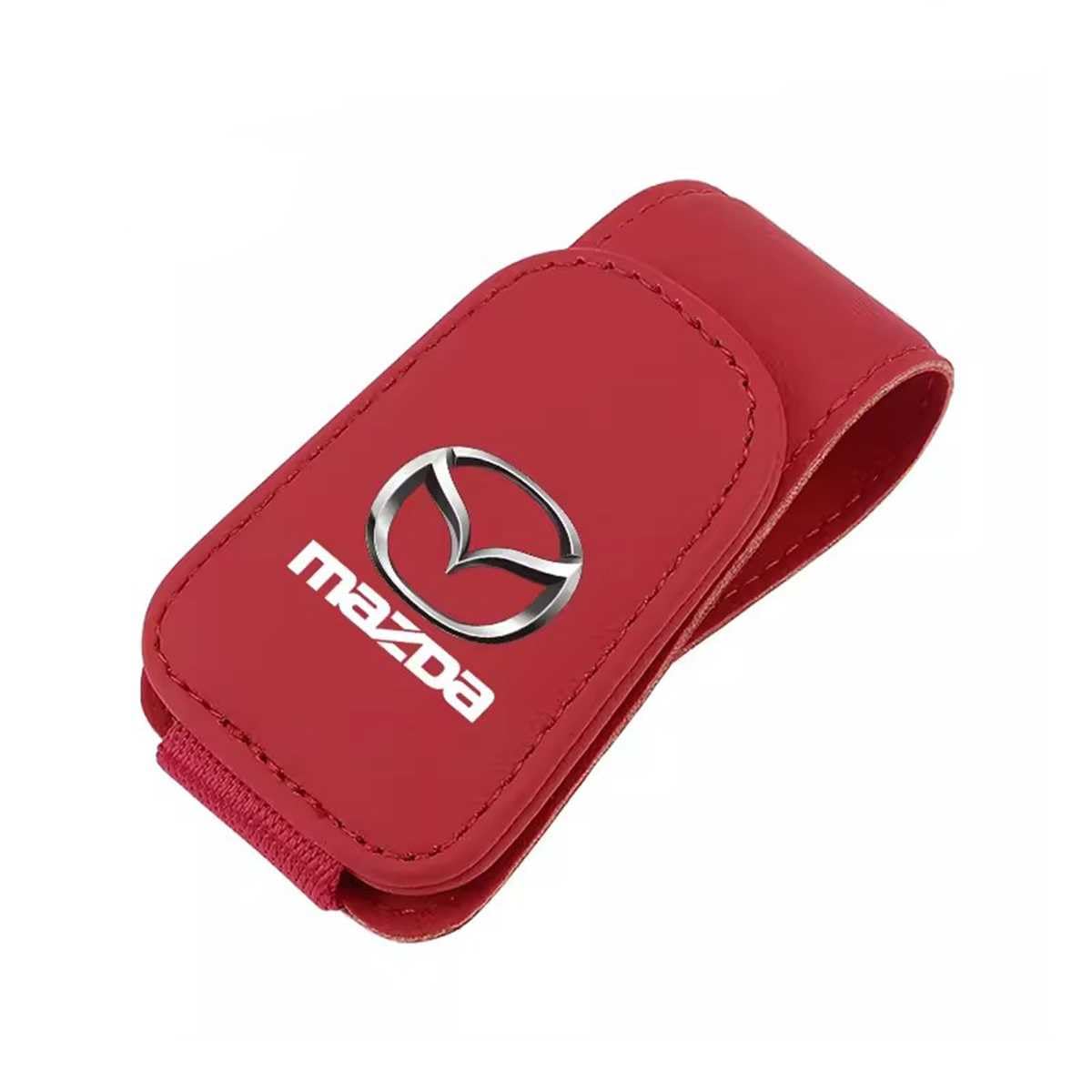 YHSLPL Brillenhalter für Auto für Mazda 6 Ruiyi CX-4 Artz Onxela CX-5, Auto Visier Sonnenbrillen Halterung Magnetische Sonnenbrillenhalter Ticket Clip von YHSLPL