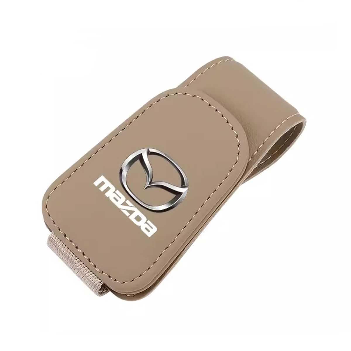 YHSLPL Brillenhalter für Auto für Mazda 6 Ruiyi CX-4 Artz Onxela CX-5, Auto Visier Sonnenbrillen Halterung Magnetische Sonnenbrillenhalter Ticket Clip von YHSLPL