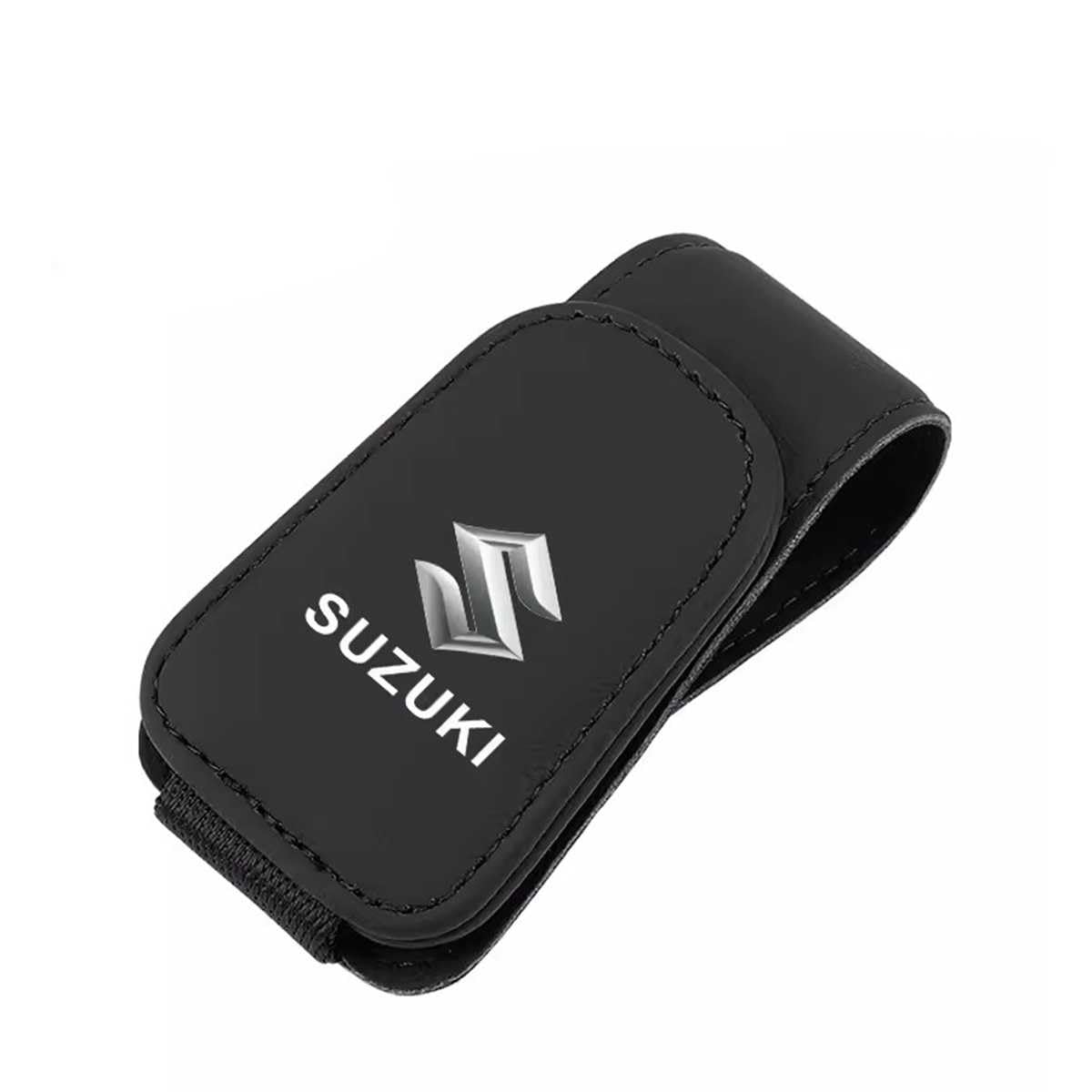 YHSLPL Brillenhalter für Auto für Suzuki Swift Sx4 Vitara Jimny S-Cross Swift, Auto Visier Sonnenbrillen Halterung Magnetische Sonnenbrillenhalter Ticket Clip von YHSLPL