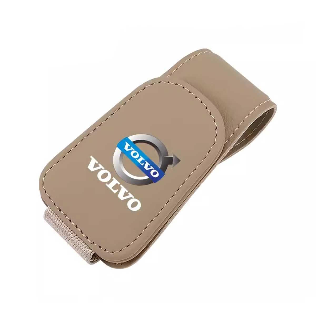 YHSLPL Brillenhalter für Auto für Volvo S90 S60 XC60 XC40 XC90 V40 V60 S60 S80, Auto Visier Sonnenbrillen Halterung Magnetische Sonnenbrillenhalter Ticket Clip von YHSLPL