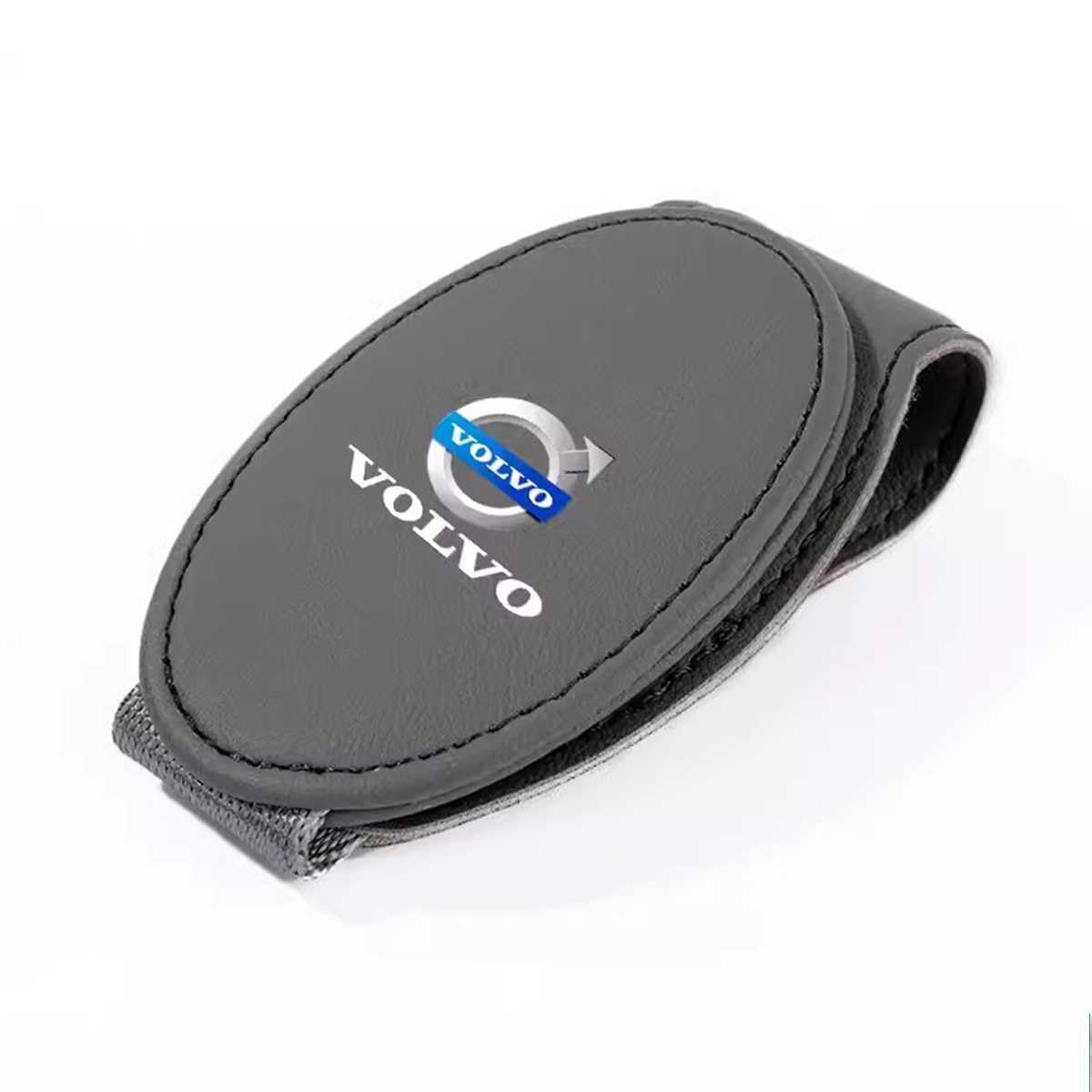 YHSLPL Brillenhalter für Auto für Volvo S90 S60 XC60 XC40 XC90 V40 V60 S60 S80, Auto Visier Sonnenbrillen Halterung Magnetische Sonnenbrillenhalter Ticket Clip von YHSLPL