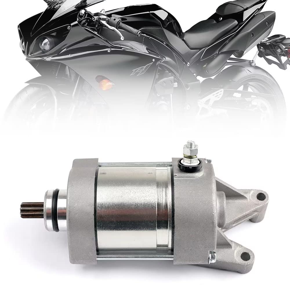 1 Ersatz Anlasser Starter Motor. Kompatibel mit Yamaha YZF R1 R1 2009-2014 2012 von YHTIMIOX