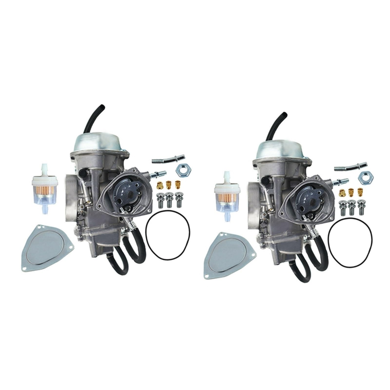 2X PD42J Vergaser Carb Kompatibel mit Yamaha UTV ATV 500/600/660/700 von YHURALTEX