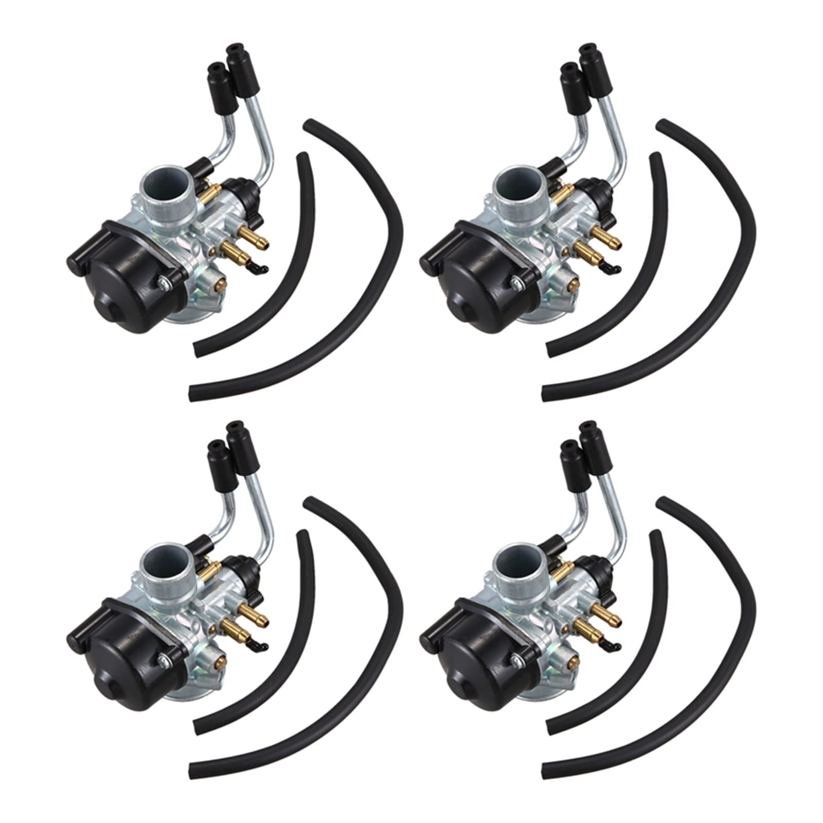 4X PHVA17 17.5 Dellorto 17mm Ersatz Vergaser kompatibel mit Aerox 50 / Minarelli PHBN-17,5 mm Stil 2-Takt Vergaser von YHURALTEX