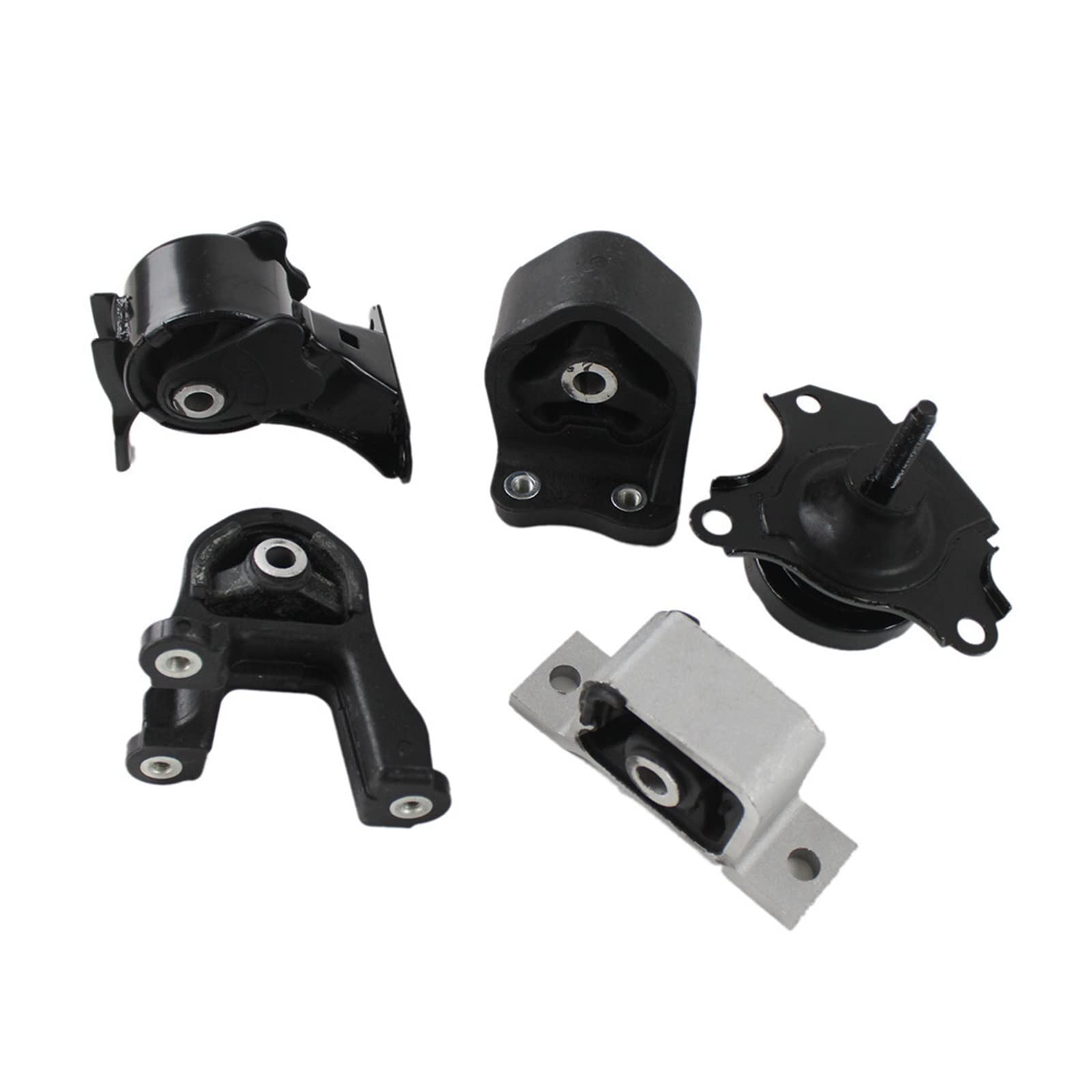 5 Stück Motorhalterung kompatibel mit 02-06 CRV 2.4L A6597 A6596 A65010 A4504 A4506 50840S6M981 50840S7C980 50805S6M982 50721S5C5C980 003 von YHURALTEX