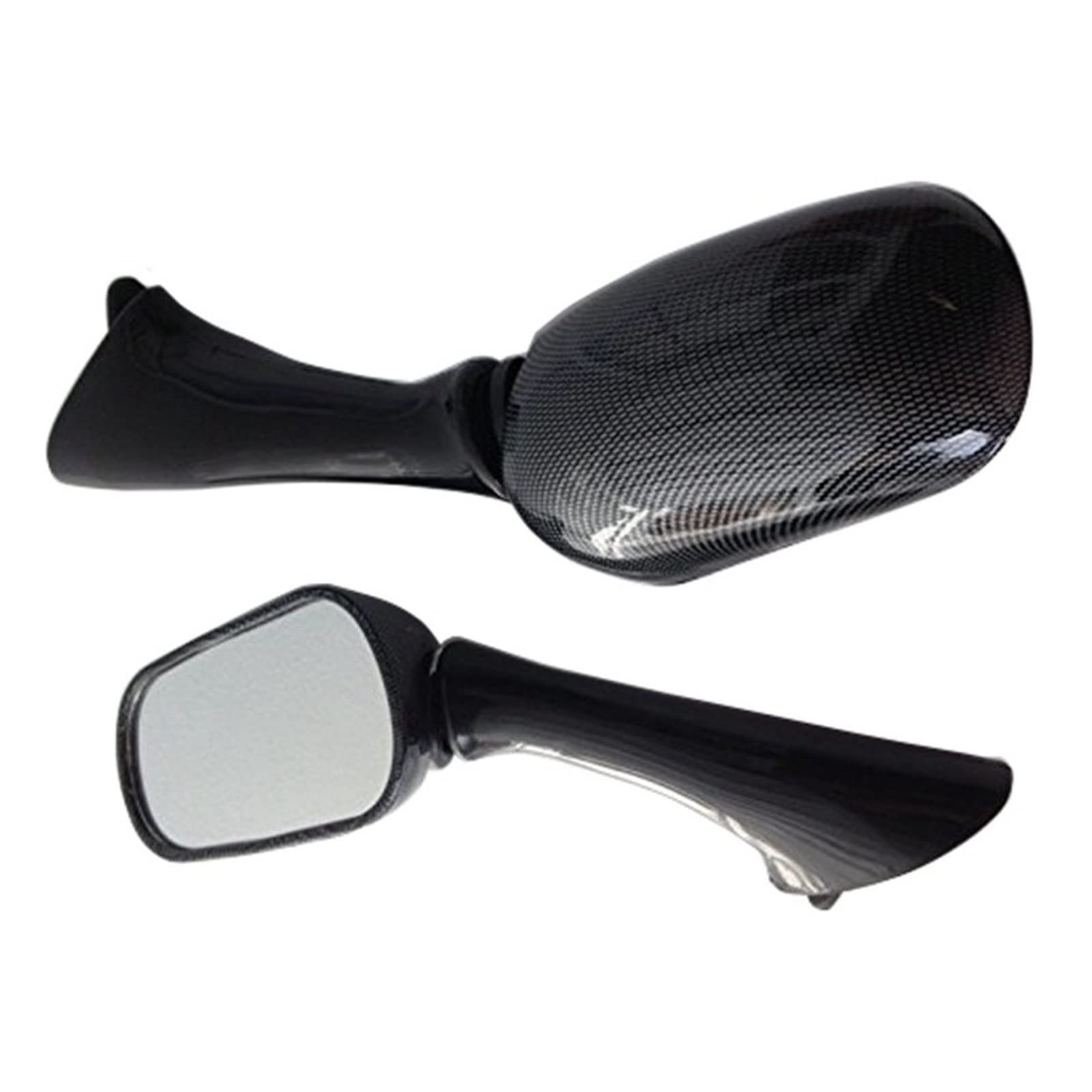 Motorcycle Parts Replacement Racing Mirrors Compatible With CBR 600 F2 F3 900 RR CBR1000F VFR800F CARBON von YHURALTEX