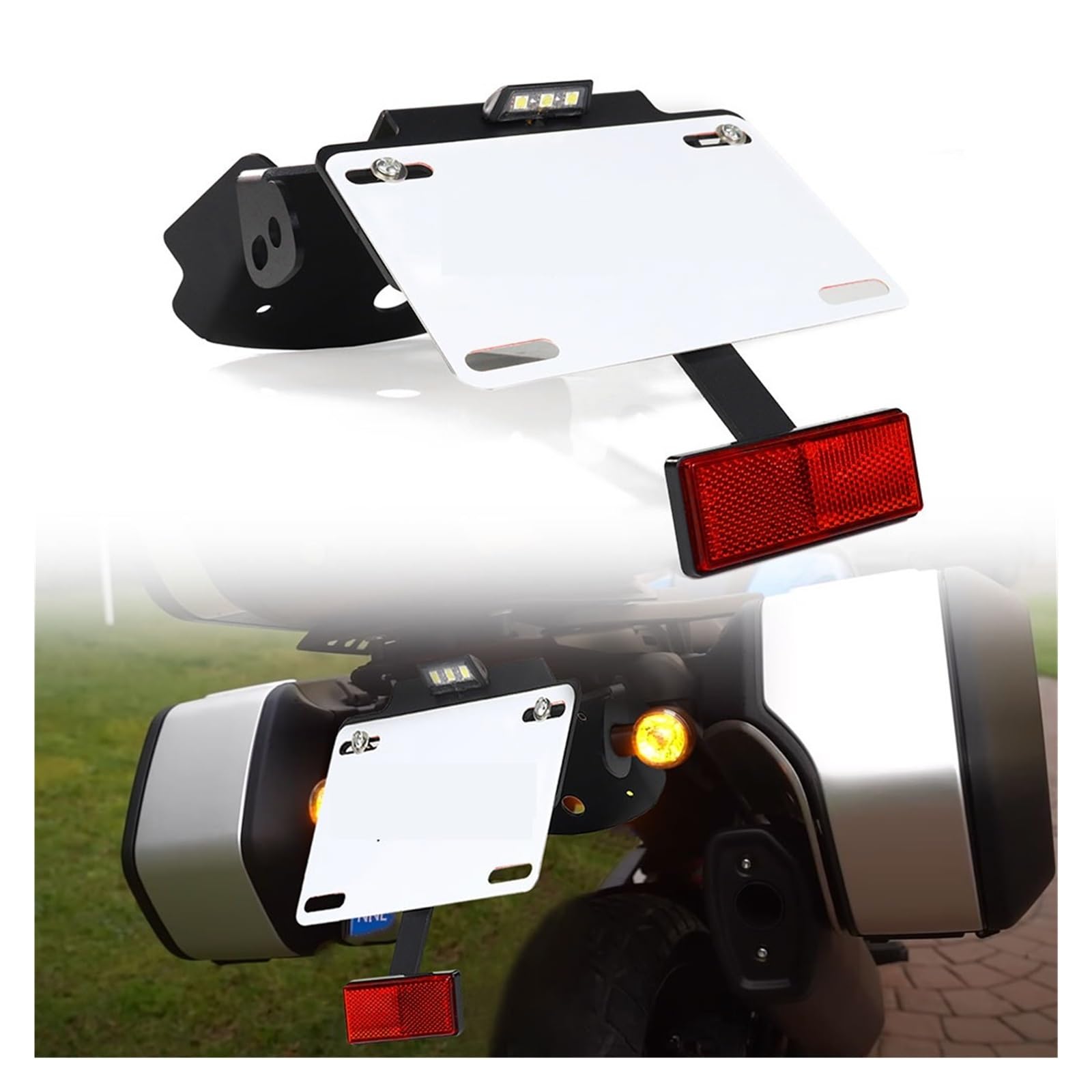 Rear License Plate Holder Bracket Compatible with Harley Pan America 1250 Rear License Plate Holder Bracket Light Tail Tidy Eliminator Rear License Plate Holder Bracket Compatible with Harley Pan America 1250 Rear License Plate Holder Bracket Light Tail Tidy Eliminator von YHURALTEX
