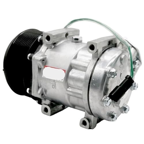 SD7H15 Auto AC Compressor Compatible With Caterpillar 320D Excavator 24V SD7H156095 SD7H15-6095 3729295 372-9295 0190504232 CAT372-9295 von YHURALTEX