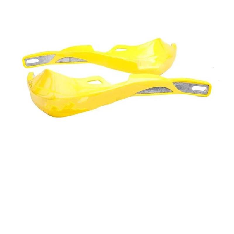 Motorrad Handschützer 22MM 28MM Motorrad Handprotektoren Griffschutz Handschutz Lenkerschutz Für Ya&maha Lenker-Handschutz(Yellow) von YHYFFSS