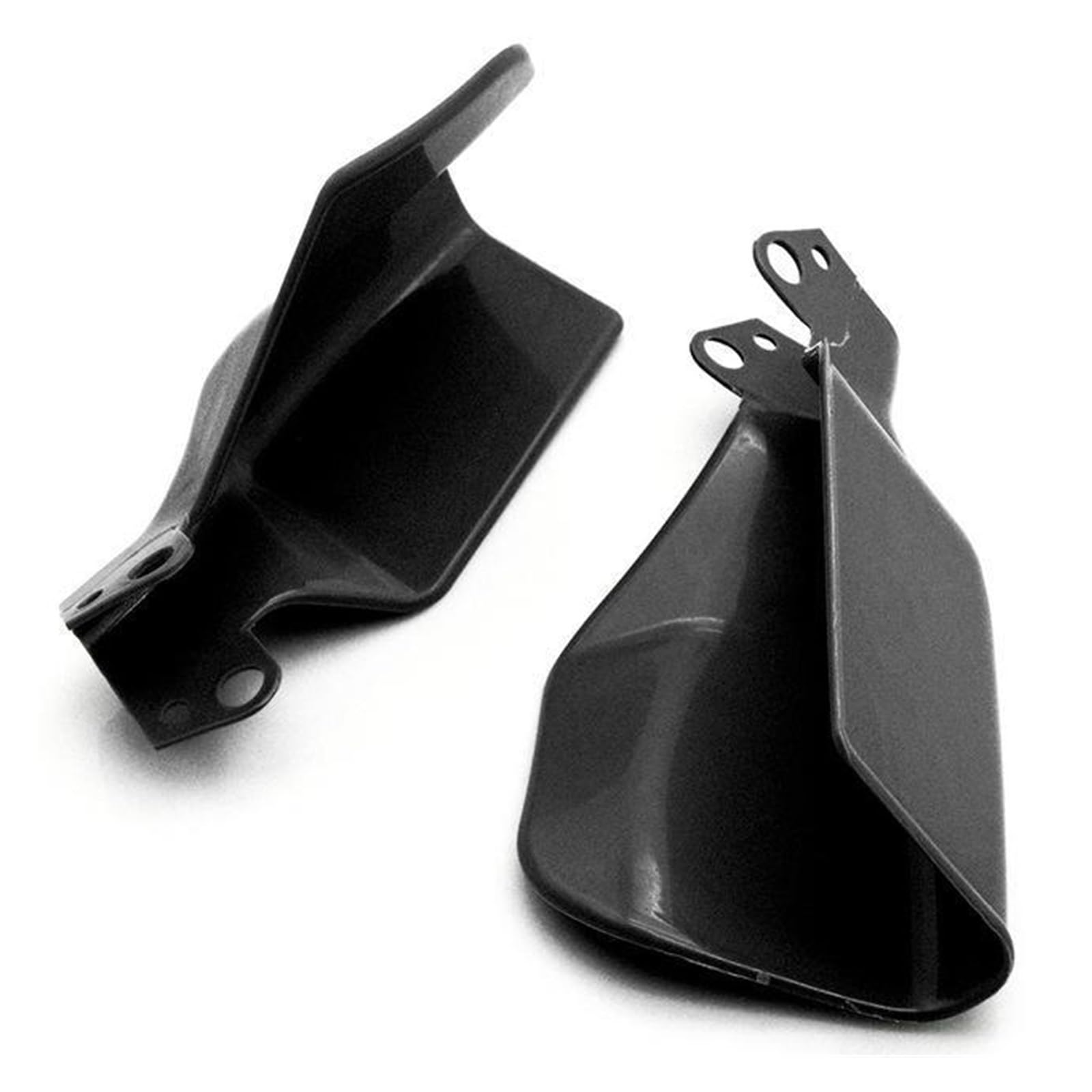 Motorrad Handschützer 2PCS Motorrad Handprotektoren Protektoren Schild Winddichte Handprotektoren Für Ya&maha Lenker-Handschutz(Black) von YHYFFSS