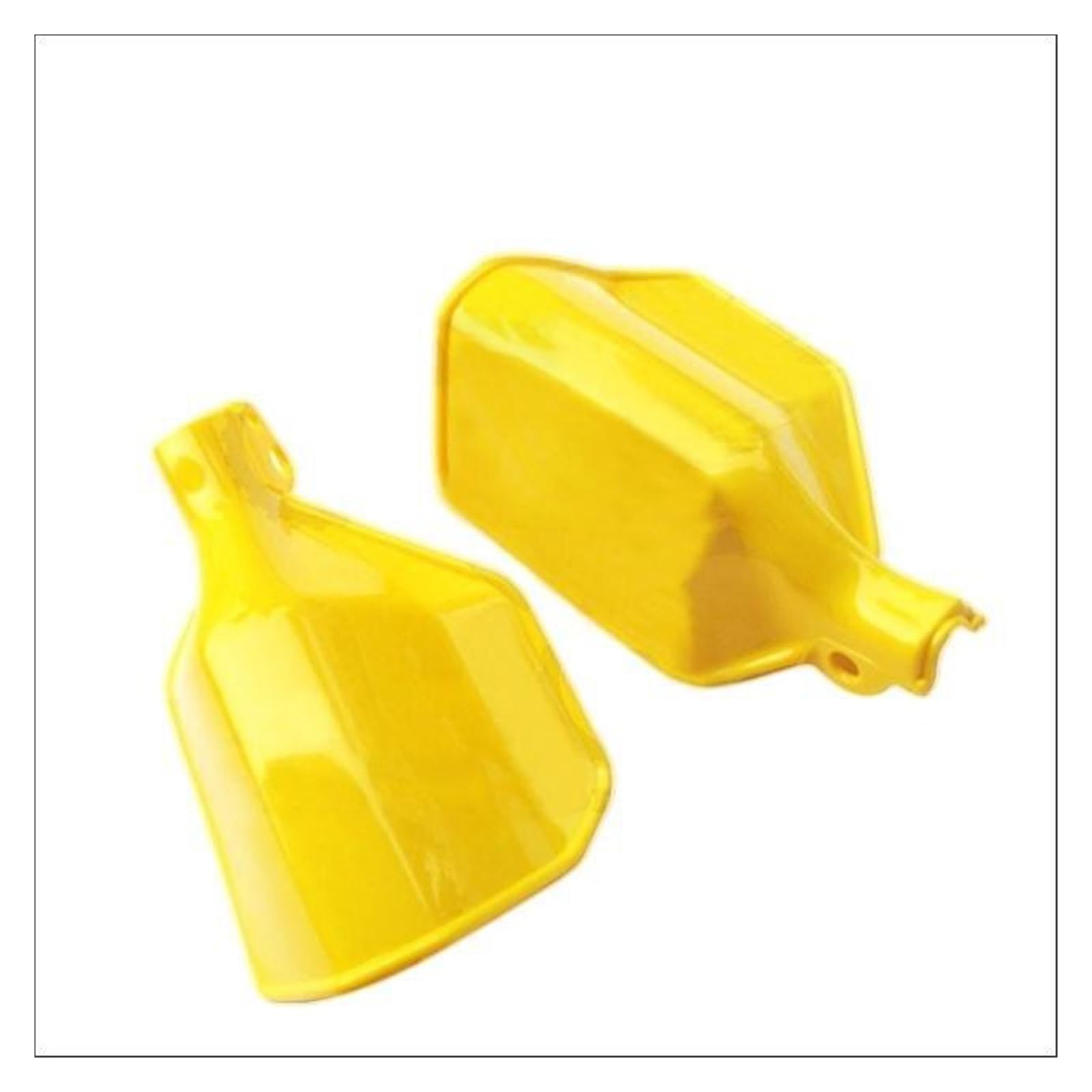 Motorrad Handschützer 2PCS Motorrad Handprotektoren Protektoren Schild Winddichte Handprotektoren Für Ya&maha Lenker-Handschutz(YELLOW) von YHYFFSS