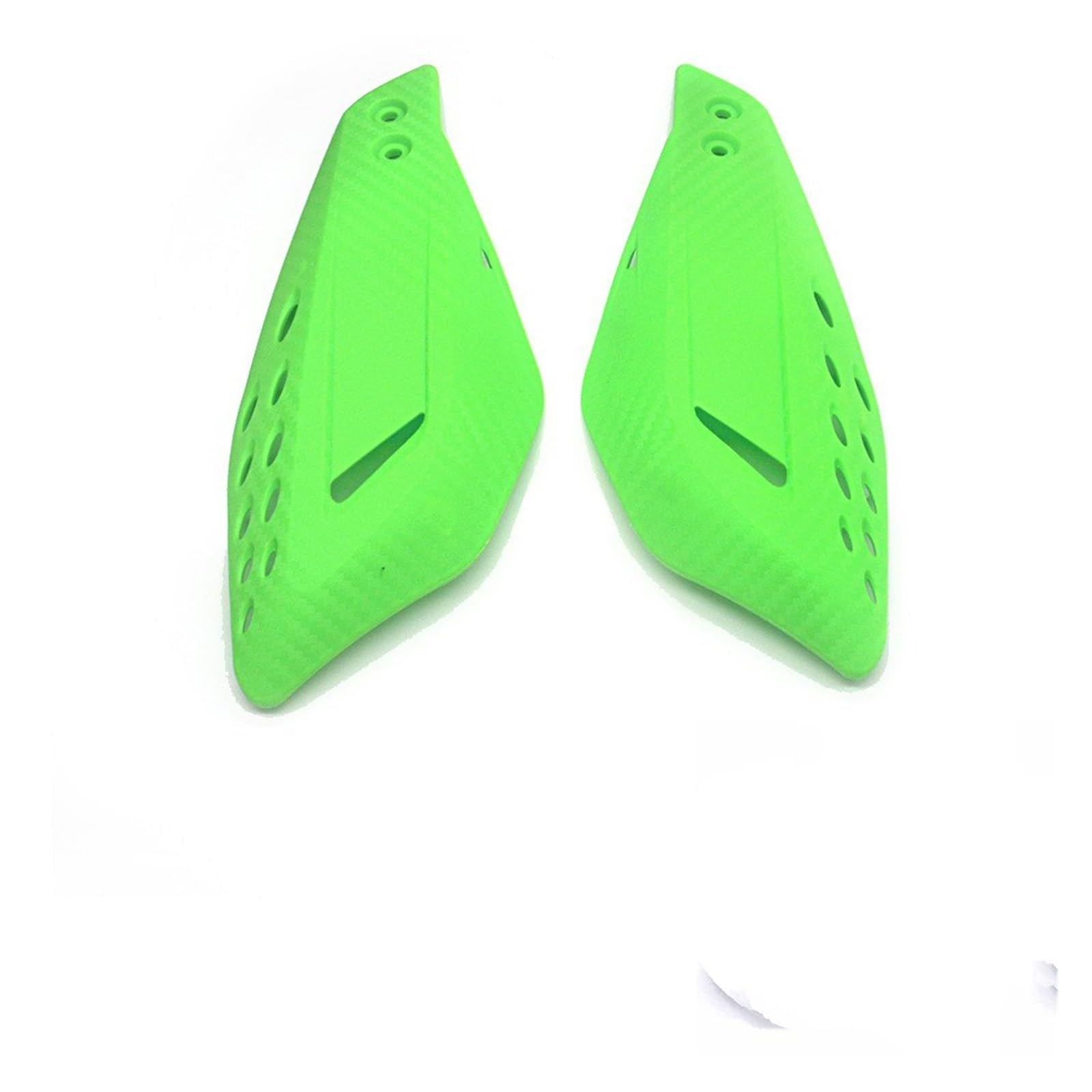 Motorrad Handschützer 7 Farben Motorrad Handschützer Motocross Protektoren Handschützer 7/8 22mm Bike Moto Handschützer Schutz Lenker-Handschutz(Green) von YHYFFSS