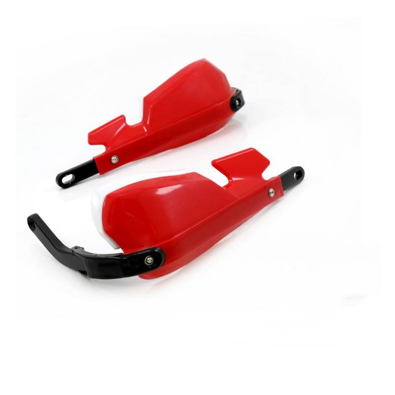 Motorrad Handschützer Für B&enelli Für TRK502 Für TRK Für 502X Für Leoncino Für 500 Für BJ500 Motorrad Hand Schild Schutz Windschutzscheibe Handschutz Lenker-Handschutz(Red) von YHYFFSS