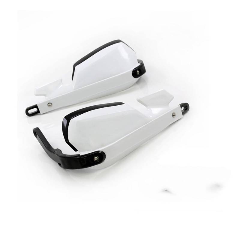 Motorrad Handschützer Für B&enelli Für TRK502 Für TRK Für 502X Für Leoncino Für 500 Für BJ500 Motorrad Hand Schild Schutz Windschutzscheibe Handschutz Lenker-Handschutz(White) von YHYFFSS