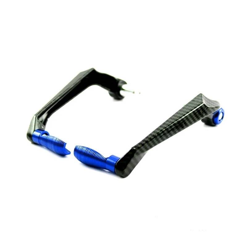 Motorrad Handschützer Handschutz, Motorrad Anti Fall Schut Hupenschut Bremsschutz Off Road Schutz Lenker-Handschutz(Blue) von YHYFFSS