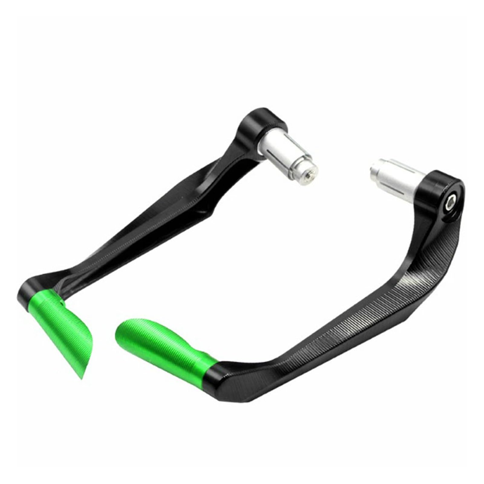 Motorrad Handschützer Motorrad CNC Lenkergriffe Schutz Bremse Kupplungshebel Schutzfolie Für Ya&maha Für F&azer Für 600 Für 1000 Für FZ6 Lenker-Handschutz(Green) von YHYFFSS