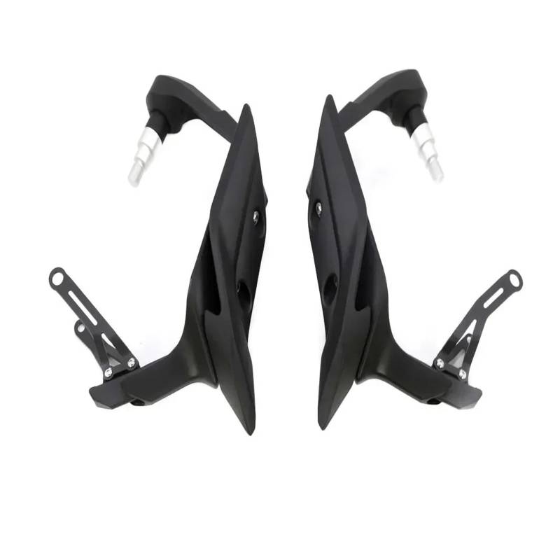 Motorrad Handschützer Motorrad Erweiterte Handschutz Deflektor Handprotektoren Protektoren Windschutzscheibe Für Ya&maha Für MT-09 Lenker-Handschutz(Negro) von YHYFFSS