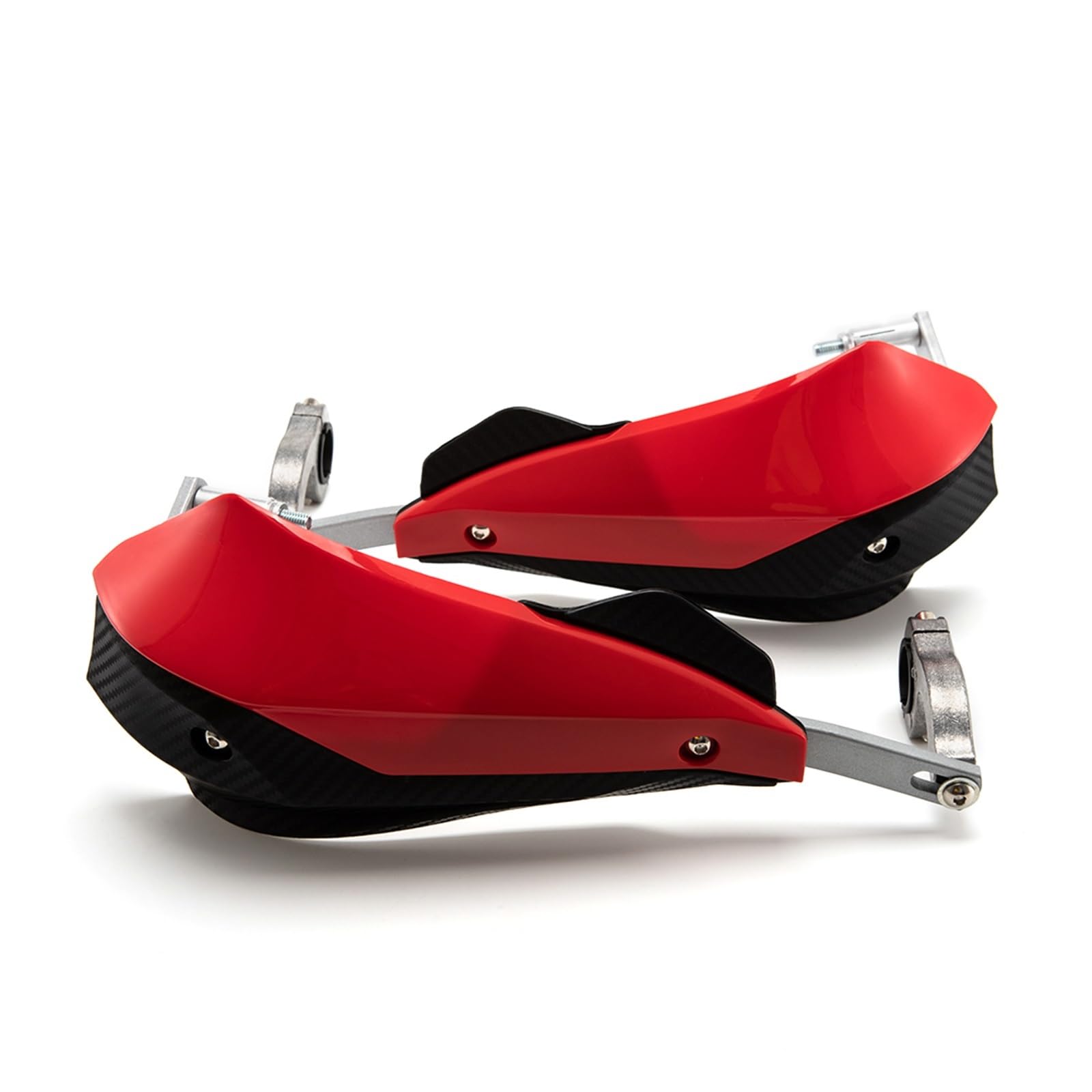 Motorrad Handschützer Motorrad Handprotektoren Bike 7/8 1 1/8 Handprotektoren Für CR80 Für CR85 Für CRF110 Für CR125R Für CR250R Lenker-Handschutz(Red) von YHYFFSS