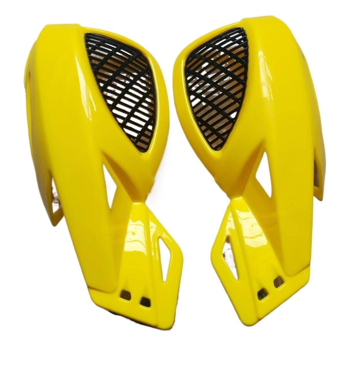 Motorrad Handschützer Motorrad Handprotektoren Schutz Motocross Bike Handprotektoren Lenkerprotektoren Für S&uzuki Lenker-Handschutz(Yellow) von YHYFFSS