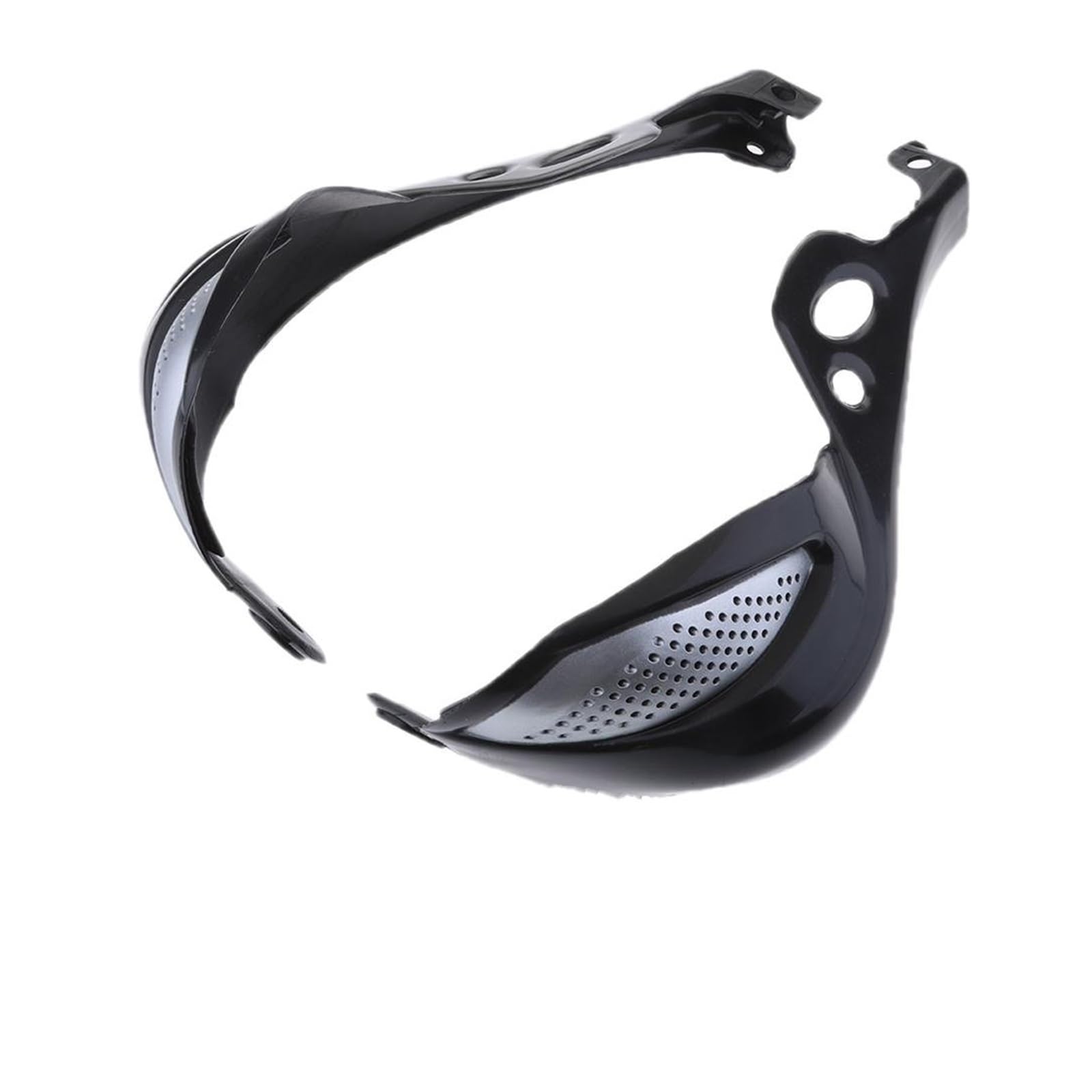 Motorrad Handschützer Motorrad Handschutz Handschutz Schutz 7/8 Für Bike Motocross Trail Biking Lenker-Handschutz(Black) von YHYFFSS