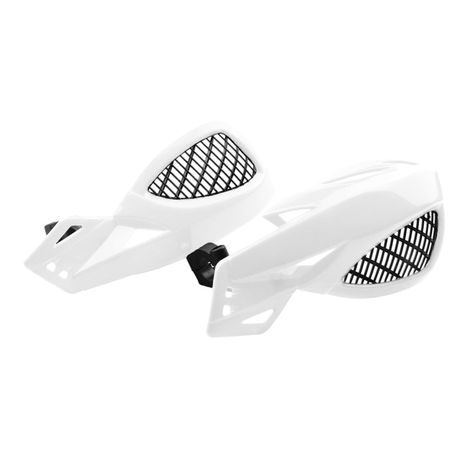 Motorrad Handschützer Motorrad Handschutz Handschutz Schutz Bike Off Road Motorrad 22mm Lenker Lenker-Handschutz(WHITE) von YHYFFSS