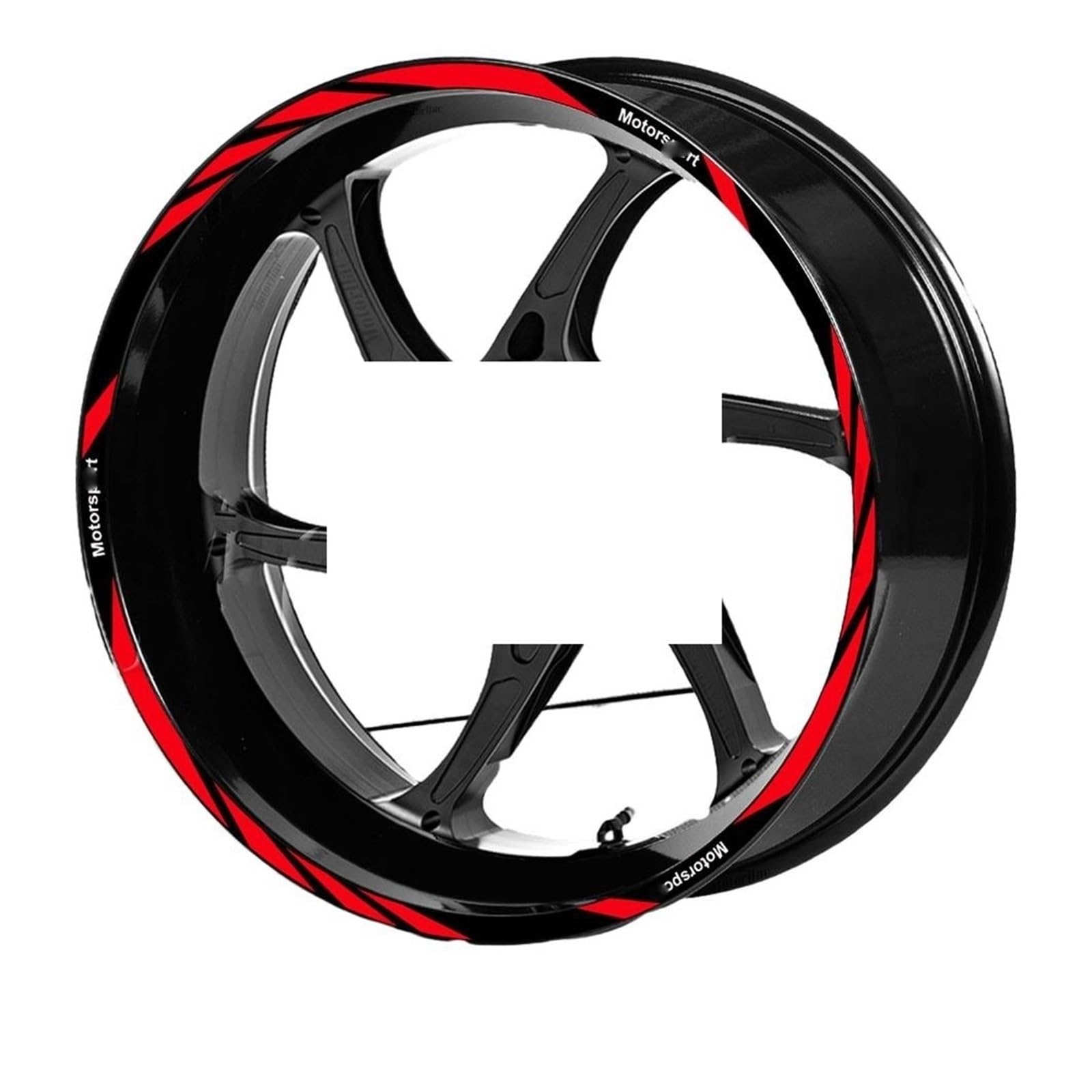 Motorrad Radaufkleber Für S1000XR Für RR F900/800R Für S1000R F900XR Für Neun TR 1200R Für G310R Motorrad Rad Aufkleber 17'' Rim Aufkleber Streifen Band Felgenaufkleber(4) von YHYFFSS