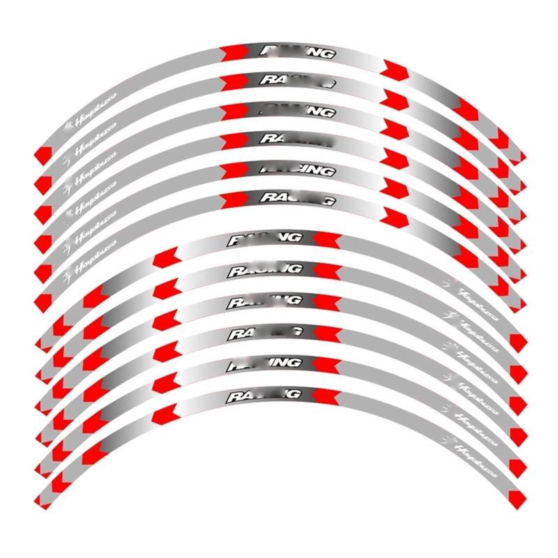 Motorrad Radaufkleber Motorrad Aufkleber Felgenaufkleber Für S&uzuki Für Hayabusa Radaufkleber Felgenaufkleber(9) von YHYFFSS