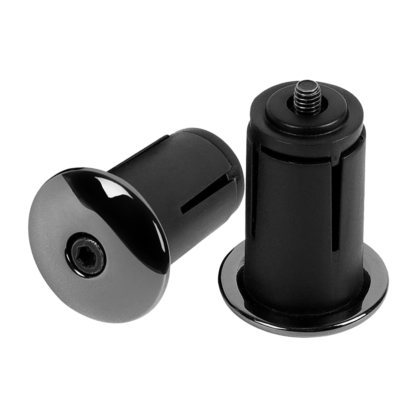 YHZNAGEM 2 Stück Fahrrad Lenkerstopfen Bar End Plugs Lenkerstopfen Rennrad aus Aluminium Handlebar End Plugs für Fahrrad,MTB, Rennrad von YHZNAGEM