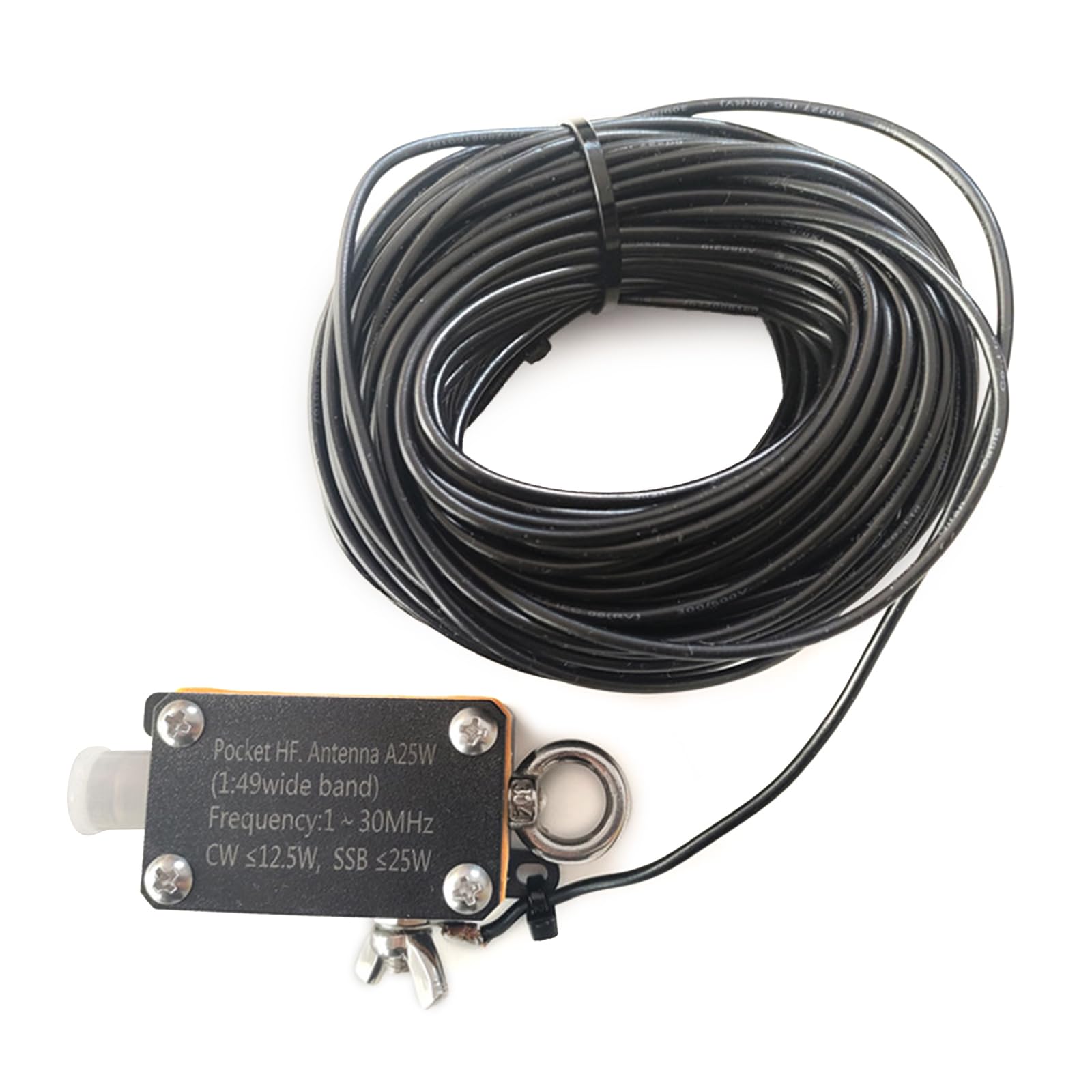 YIBAISI Pocket A25 Pocket Shortwave Inverted V Horizontal Balun Long Line 1-30MHz von YIBAISI