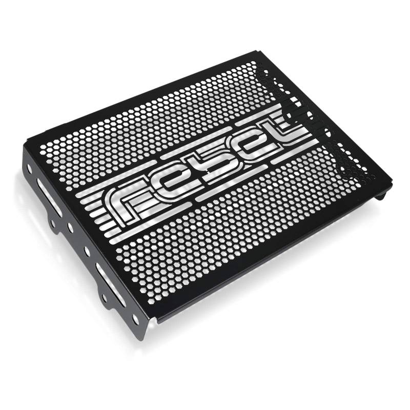 YIEBA Motorcycle Radiator Grille Guard Cover Für Honda Rebel CMX 500 300 cm 500 300 2017-2023(Schwarz) Aluminium von YIEBA