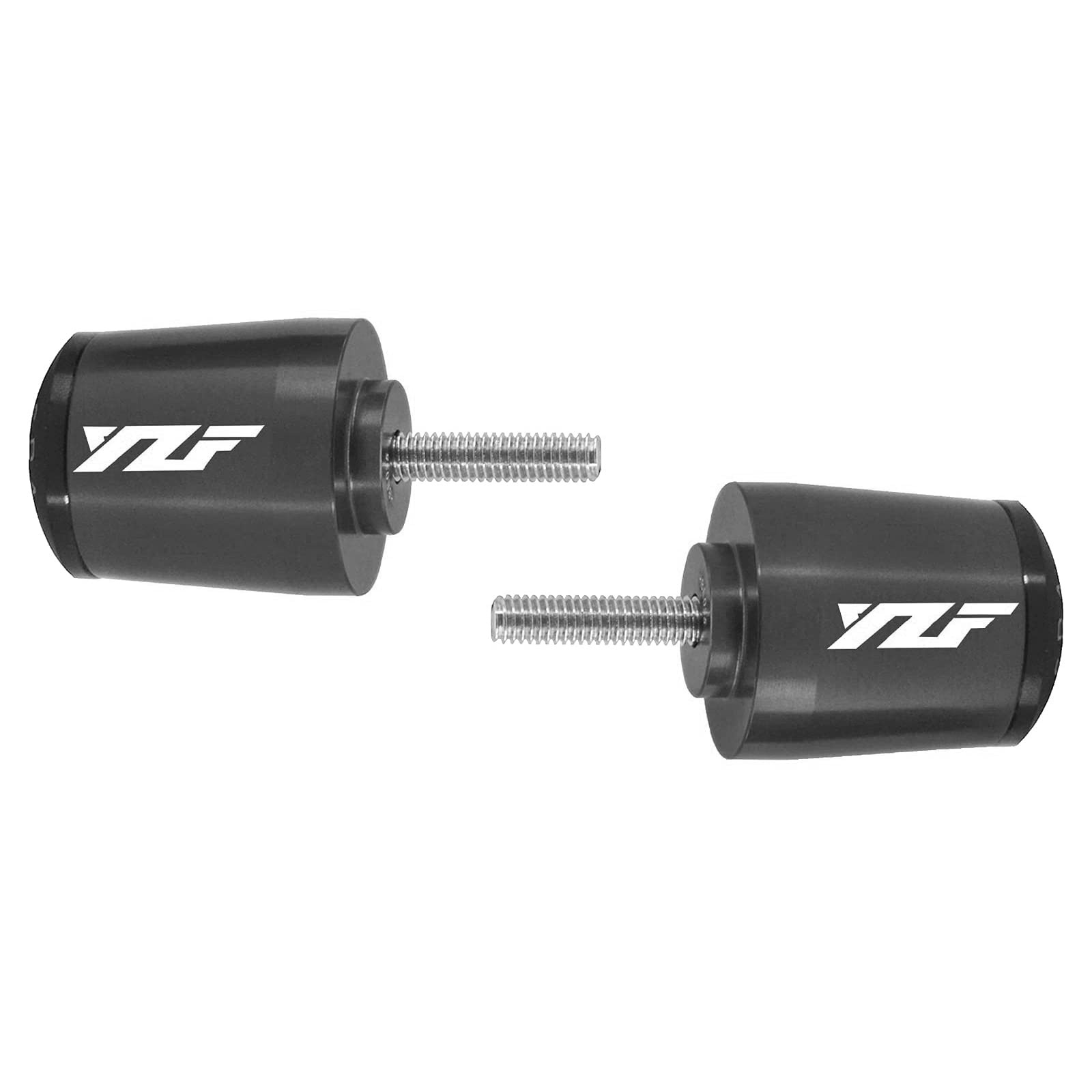 YIEBA Motorrad Racing Griffe Lenkerenden Handgriff Grip Cap Slider für Yamaha YZF-R1 YZF-R1M 2015-2021 / YZF-R6 2017-2020 (Titan) von YIEBA