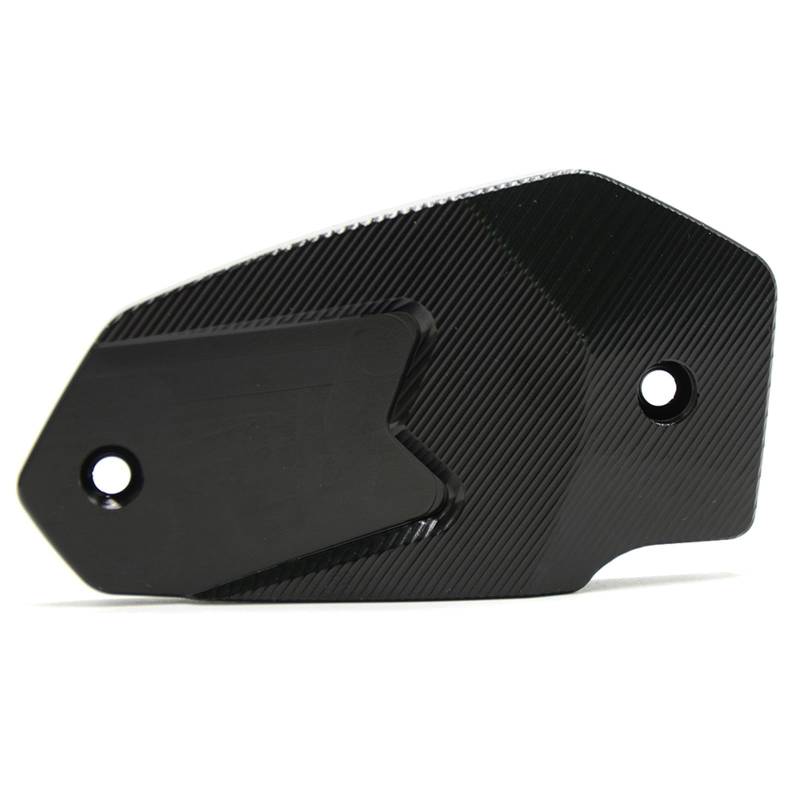 YIEBA Motorradbremsbehälterdeckel Motorradzubehör Aluminiumlegierung für Z800 ER6N ER6F VERSYS 650 Ninja650 (Schwarz) von YIEBA