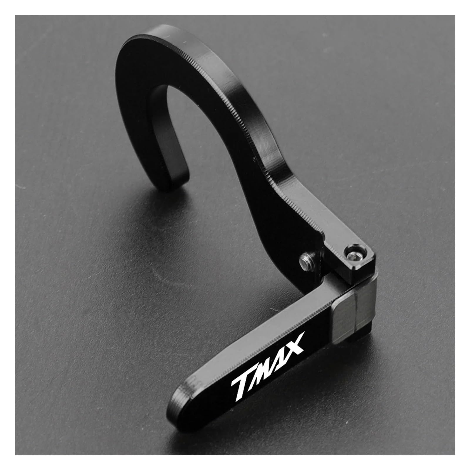 Lenkerhupenknopf FÜR TMAX530SX TMAX530DX TMAX530 2017-2024 2023 2022 TMAX530 SX DX Schalter Taste Abdeckung Horn Taste Shell Verlängerung Halterung(Black with logo) von YIESANS