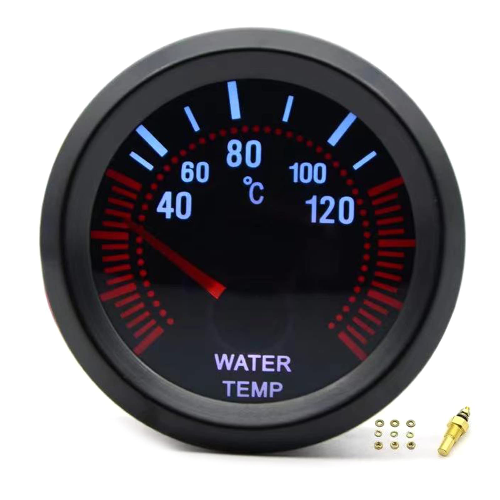 YIGZYCN Auto Digitalanzeige 52mm Öldruck Öl Wassertemperaturanzeige Voltmeter Drehzahlmesser Drehzahlmesser von YIGZYCN