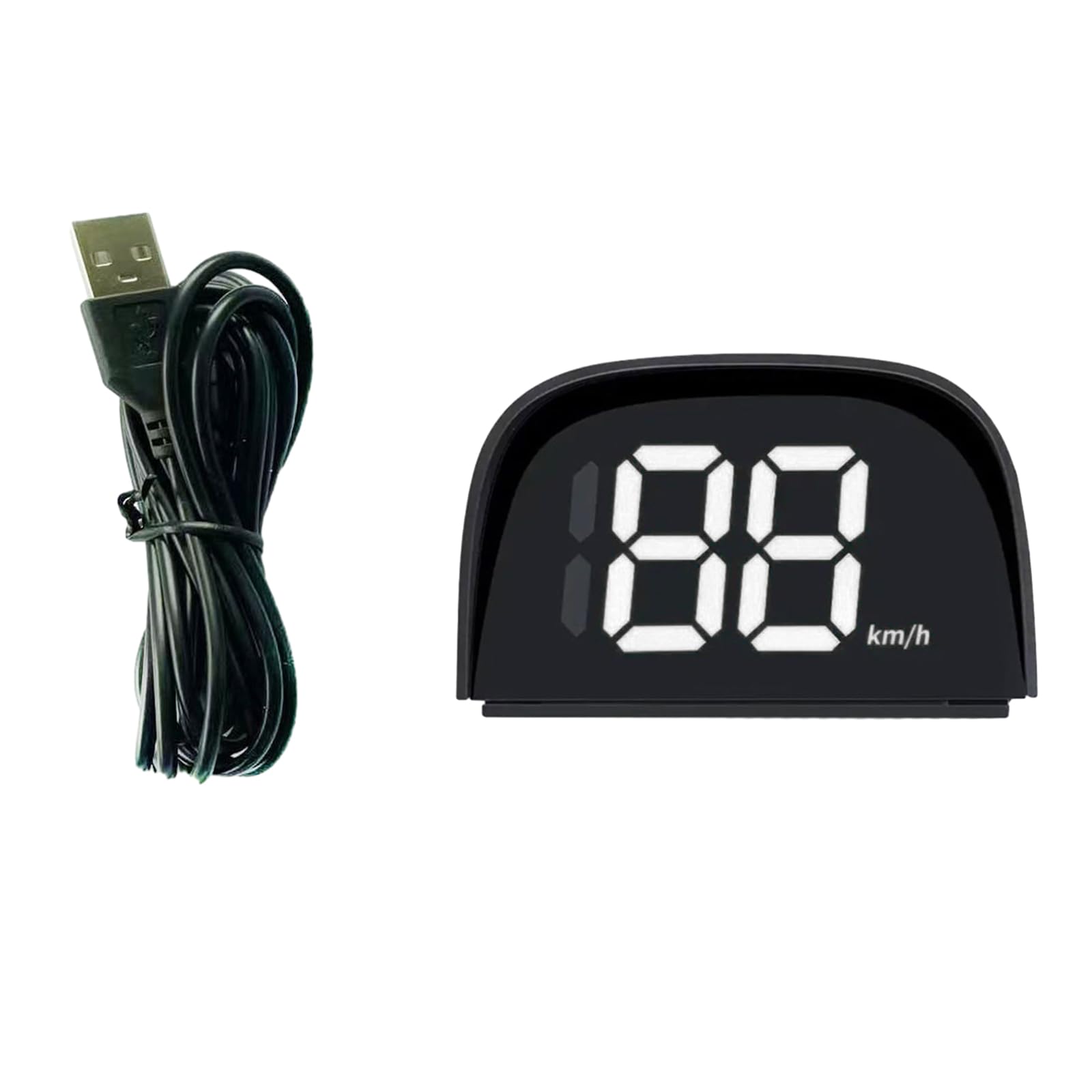 YIGZYCN Auto Tachometer Große Schriftart Auto Geschwindigkeitsmesser Nicht Reflektierender Bildschirm Verbessert Armaturenbrett Von Fahrzeugen Langlebig von YIGZYCN