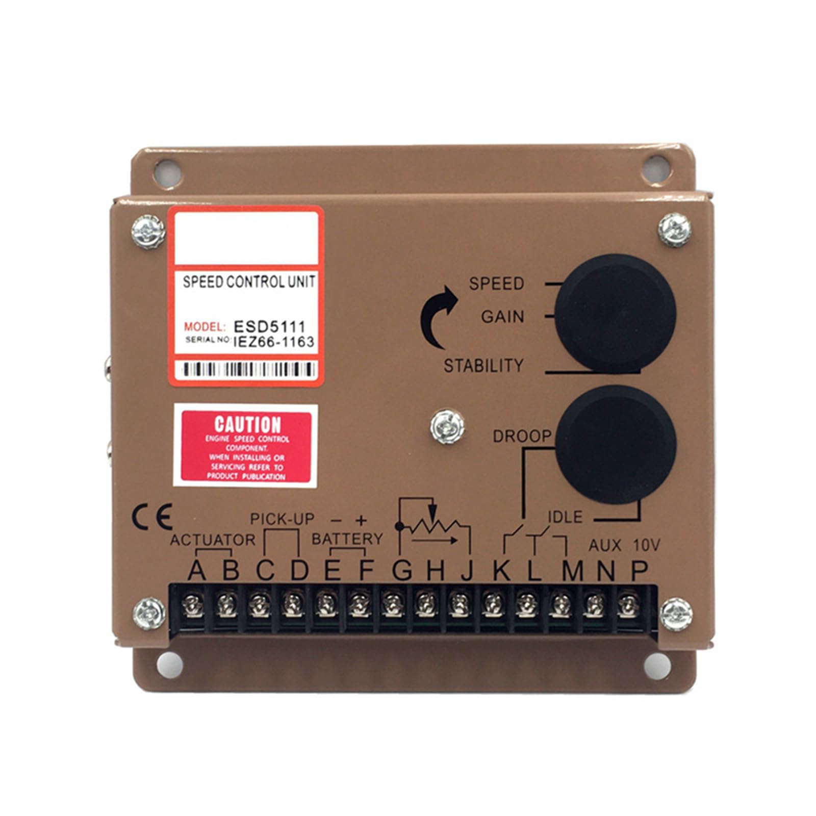 YIGZYCN ESD5111 Motorregler-Drehzahlregler-Einheit mit mehrschichtigem Schutz für Stromerzeugungen von YIGZYCN