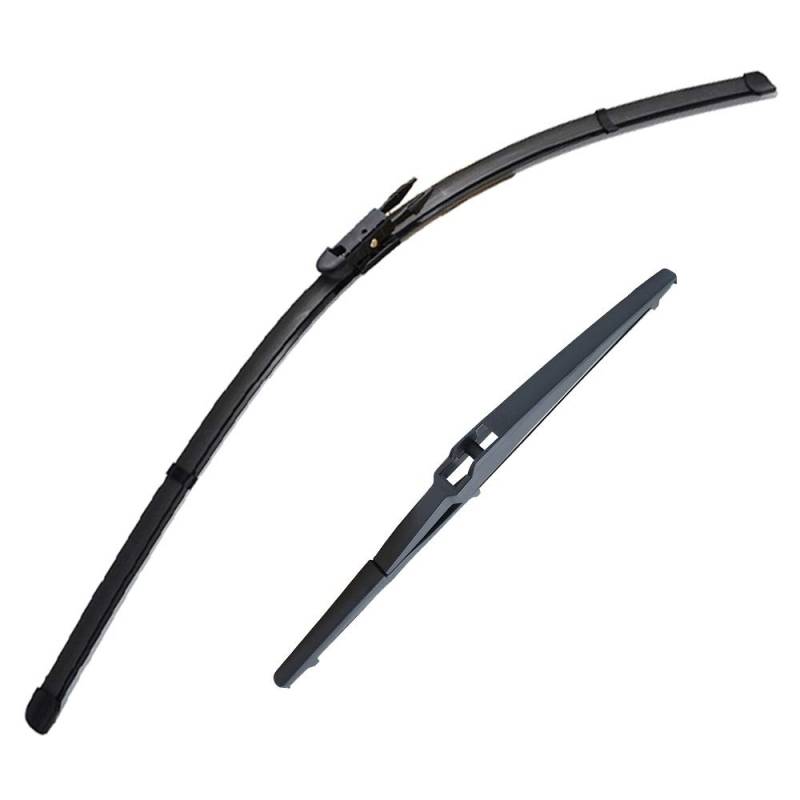 Scheibenwischer und Teile Scheibenwischerblätter for Peugeot 108 Toyota Aygo 14 2015 2016 2017 2018 2019 2020 vorne Heckscheibe for Citroen C1 MK2 von YIJIAN-UMBRELLA