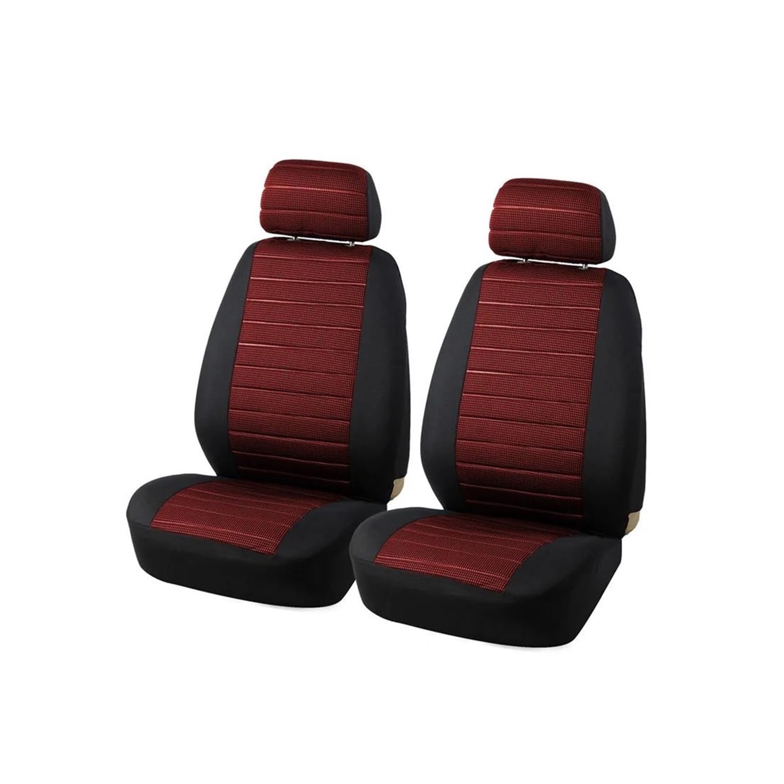 YIJIAVSX Auto-Sitzbezüge 4PCS/9PCS Autositzbezug Sitzbezug Universal Autoinnenräume Universal Autositzbezüge Komplettset Rücksitzbezüge(4pcs Red) von YIJIAVSX