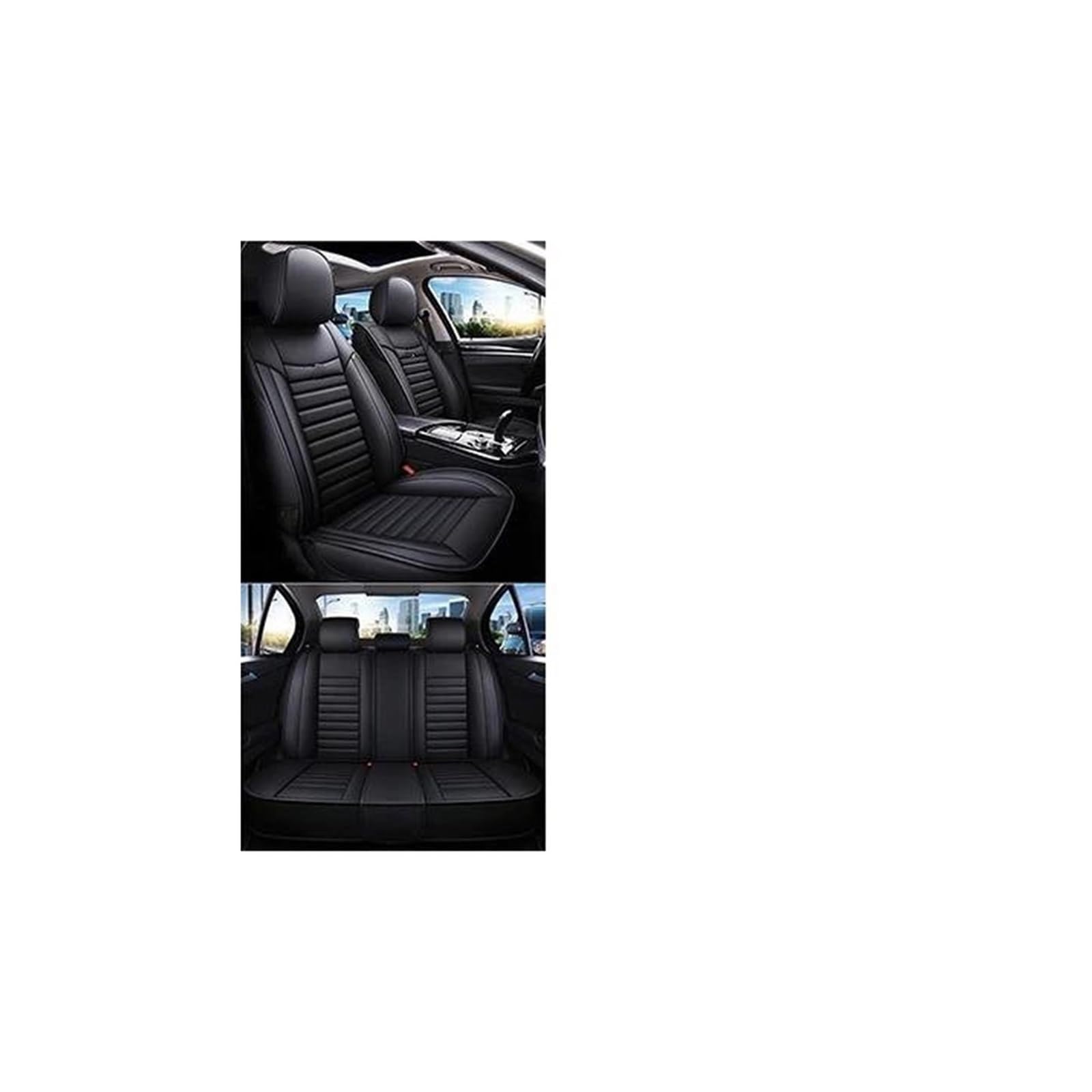 YIJIAVSX Auto-Sitzbezüge Autositzbezug Autozubehör Für Mercedes C-Klasse W202 W203 W204 W205 A205 C204 C205 S202 S203 S204 S205 Rücksitzbezüge(1) von YIJIAVSX