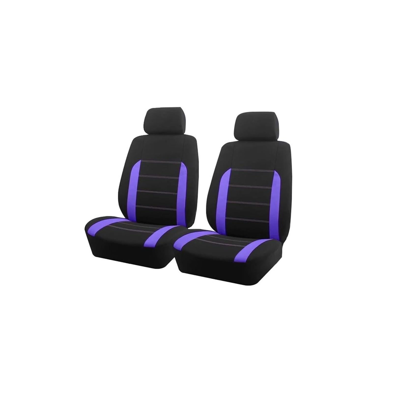 YIJIAVSX Auto-Sitzbezüge Autozubehör, Innensitzbezüge Universelle Autositzbezüge Passend Für Die Meisten Autos SUV LKW Van Rücksitzbezüge(Purple 2 seat) von YIJIAVSX