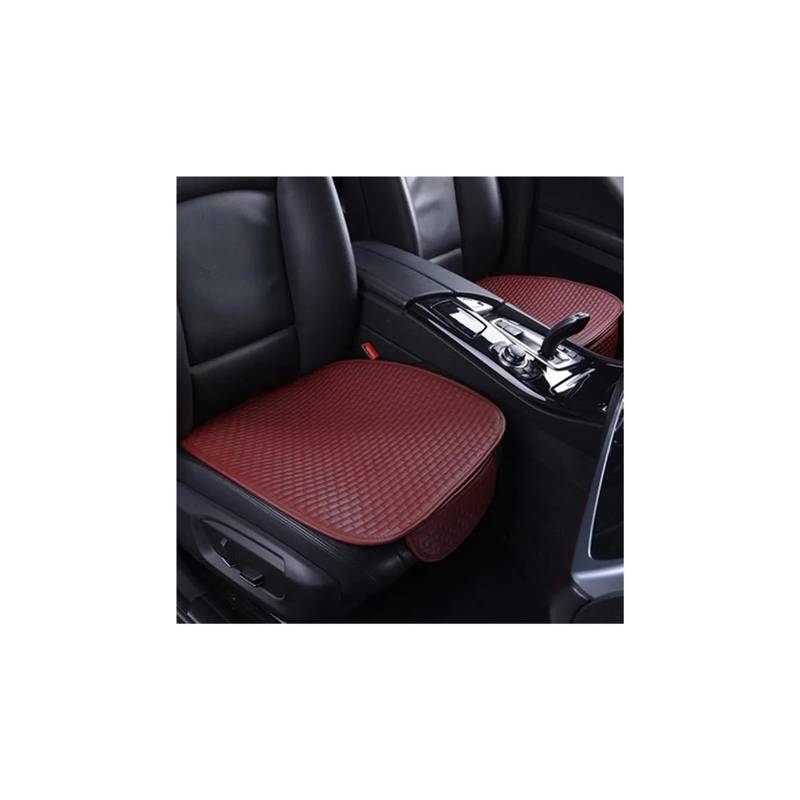 YIJIAVSX Auto-Sitzbezüge Für CITROEN C3-XR C3 Für Aircross C4 C5 Für Aircross C6 DS3 DS4 DS5 DS6 DS7 Auto Sitz Abdeckung Volle Set Sitzkissen Rücksitzbezüge(2PCS Wine Red) von YIJIAVSX