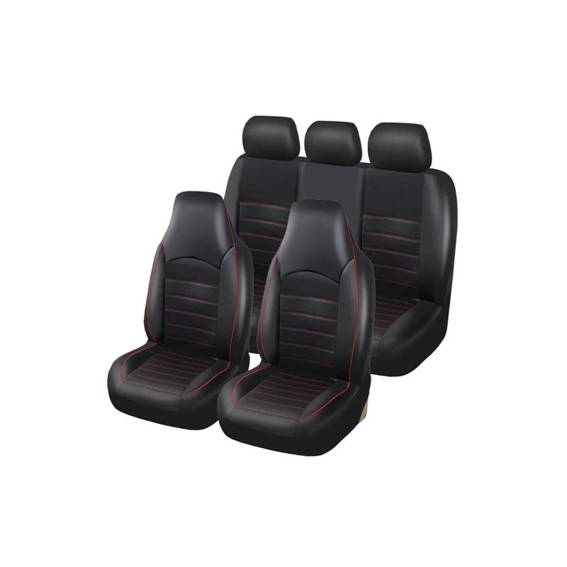 YIJIAVSX Auto-Sitzbezüge Für Toyota Vorne Autositzbezüge High Back Bucket Autositzbezug Auto Innen Autositzschutz Rücksitzbezüge von YIJIAVSX