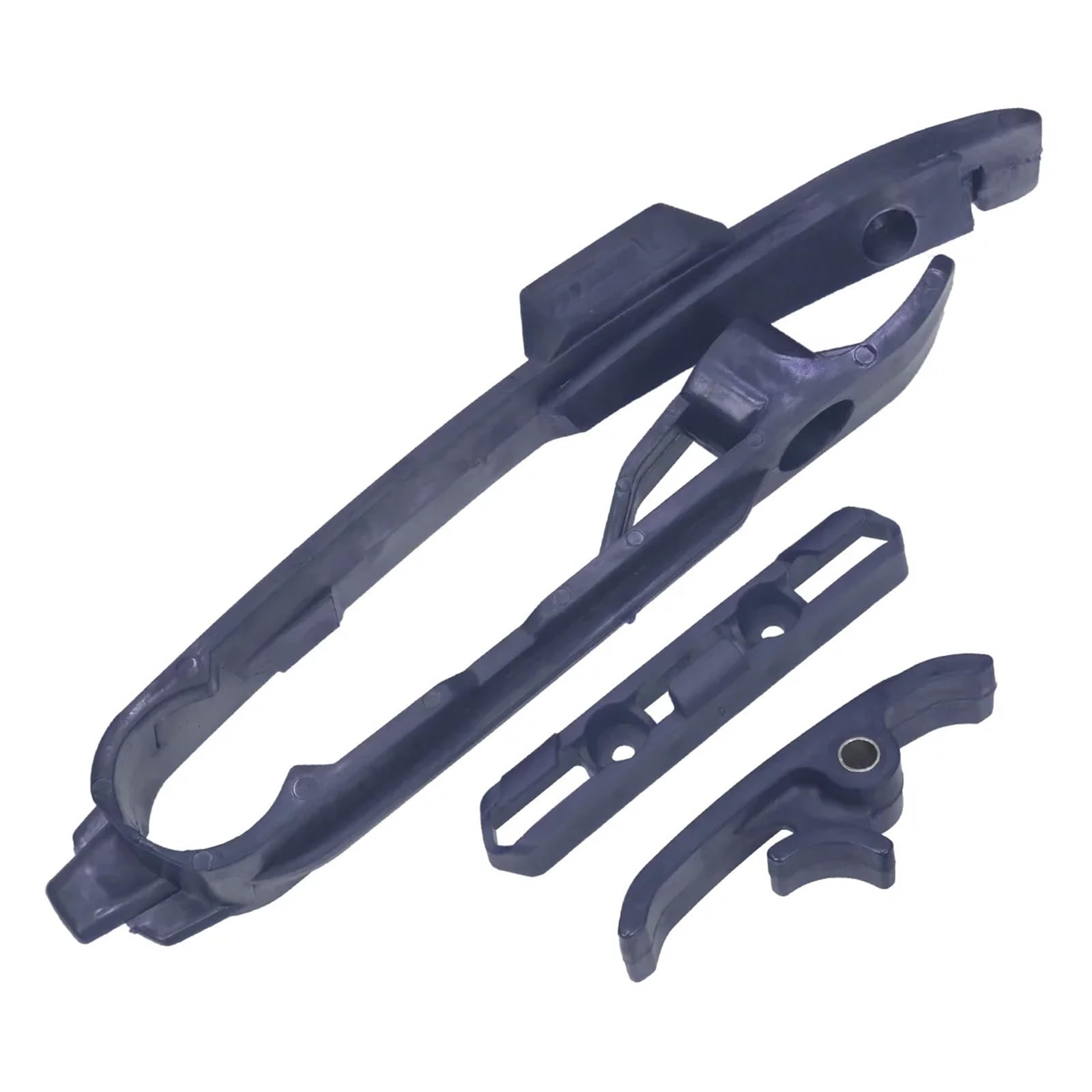 YIJIEBAO Bremsschlauchklemme, Kettenschieber, Gleitstück, Schutz-Set, passend for SX XC, XCF, SXF TPI 125 150 250 300 350 450 2016–2023, passend for Husqvarna Schwingenkettenschieber(Blue 3 Piece Set) von YIJIEBAO