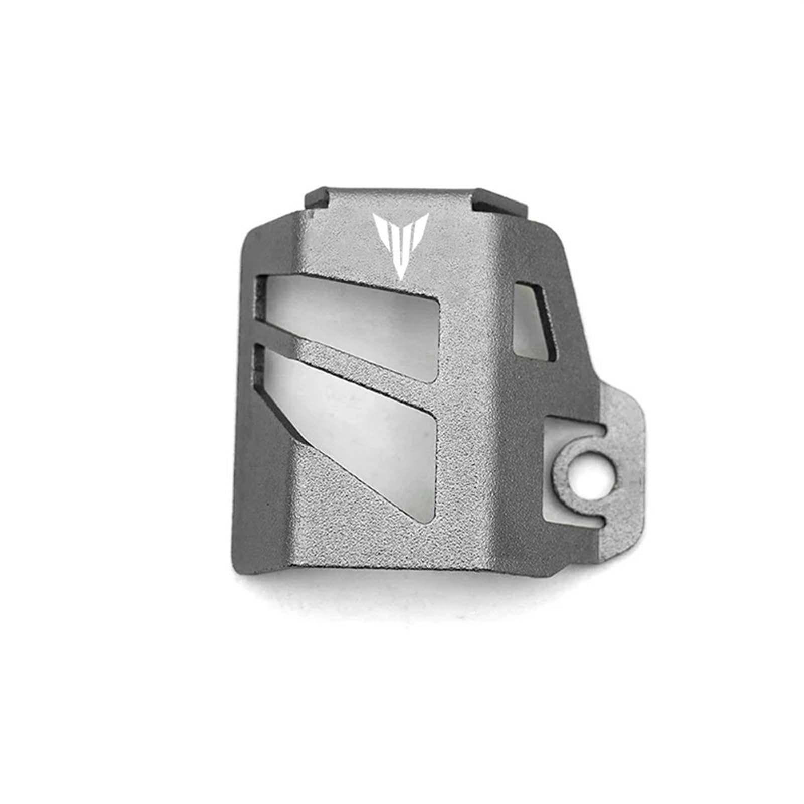 YIJIEBAO Fit for Yamaha MT03 MT07 MT09 MT10 mt 03 2015-2020 2021 2022 Motorrad Hinten Brems Flüssigkeit Reservoir Kappe Abdeckung öl Tank Schutz Zubehör(Gray) von YIJIEBAO