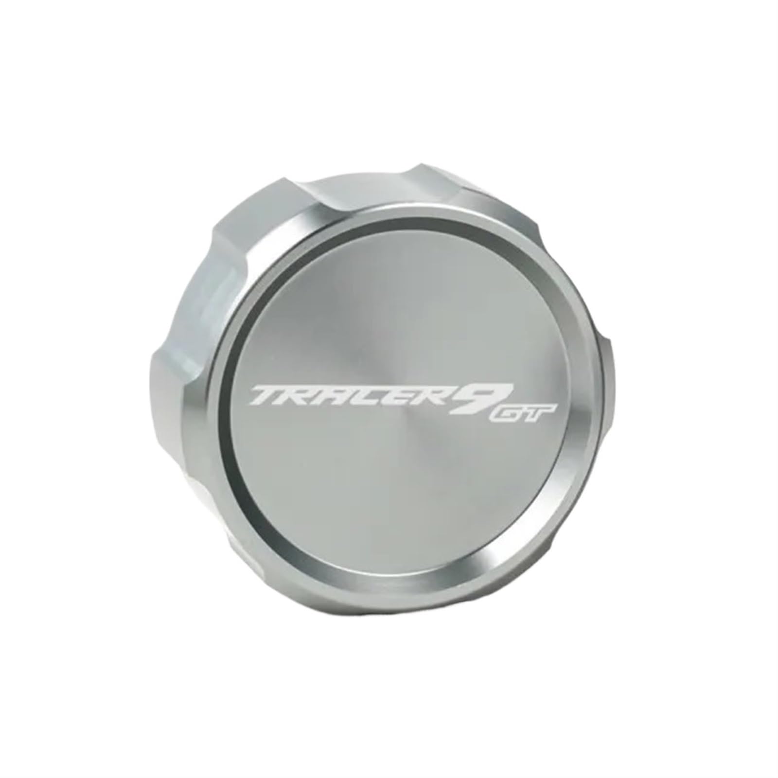 YIJIEBAO Fit for Yamaha Tracer 9 GT 9GT 2021 2022 Motorrad Zubehör Aluminium Vorne Hinten Brems Flüssigkeit Reservoir Kappe Zylinder Master Abdeckung Zubehör(Grey(Front Cap)) von YIJIEBAO