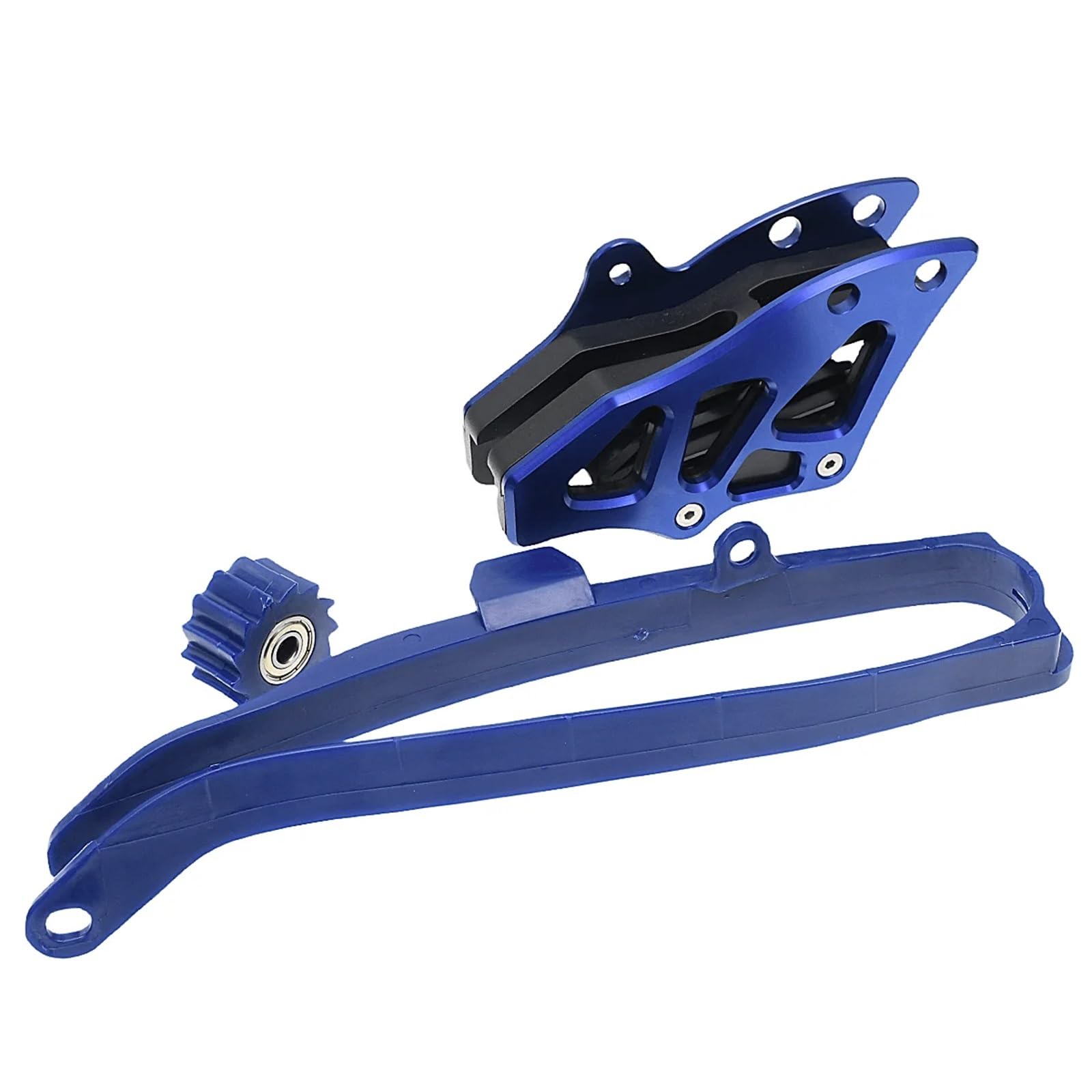 YIJIEBAO Kettenrollen-Schiebeführung, Schwingen- und Kettenschutz-Set, passend for Yamaha YZ WR 250F 450F YZF WRF 250 450 2007–2022, Motocross-Teile Schwingenkettenschieber(Type G) von YIJIEBAO