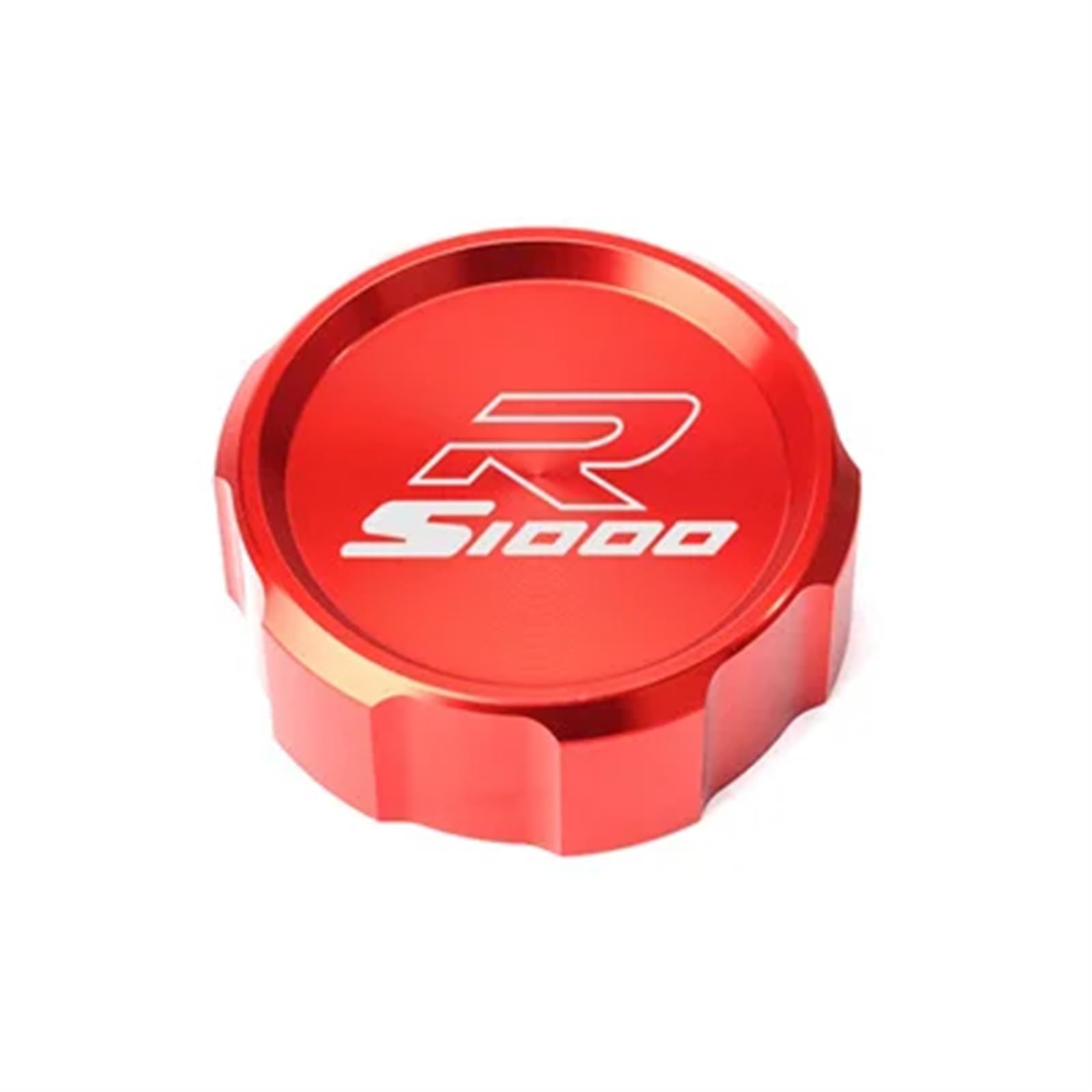 YIJIEBAO Motorrad CNC Aluminium Hinten Vorne Brems Flüssigkeit Reservoir Kappe Öl Abdeckung Fit for BMW S 1000R S1000 R S1000R 2021 2022 zubehör Zubehör(RBC Red) von YIJIEBAO