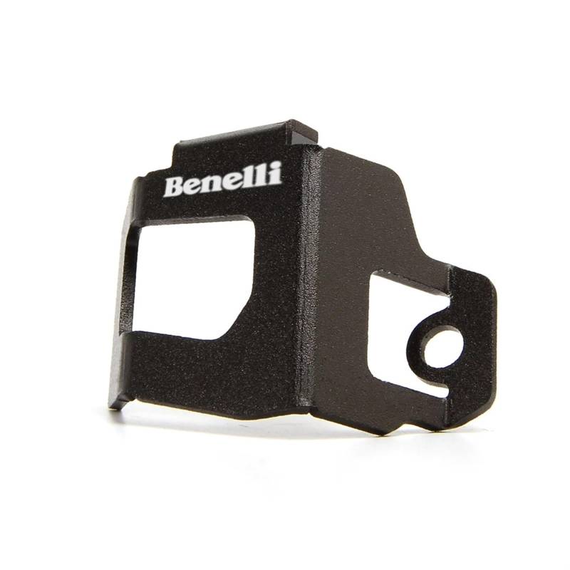 YIJIEBAO Motorrad Hinten Brems Flüssigkeit Reservoir Abdeckung Öl Kappe CNC Schutz Fit for Benelli Leoncino 250 BJ250 752S TNT 302S BN302 Zubehör(Black) von YIJIEBAO