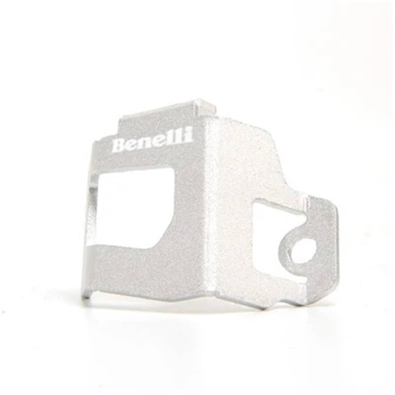 YIJIEBAO Motorrad Hinten Brems Flüssigkeit Reservoir Abdeckung Öl Kappe CNC Schutz Fit for Benelli Leoncino 250 BJ250 752S TNT 302S BN302 Zubehör(Silver) von YIJIEBAO